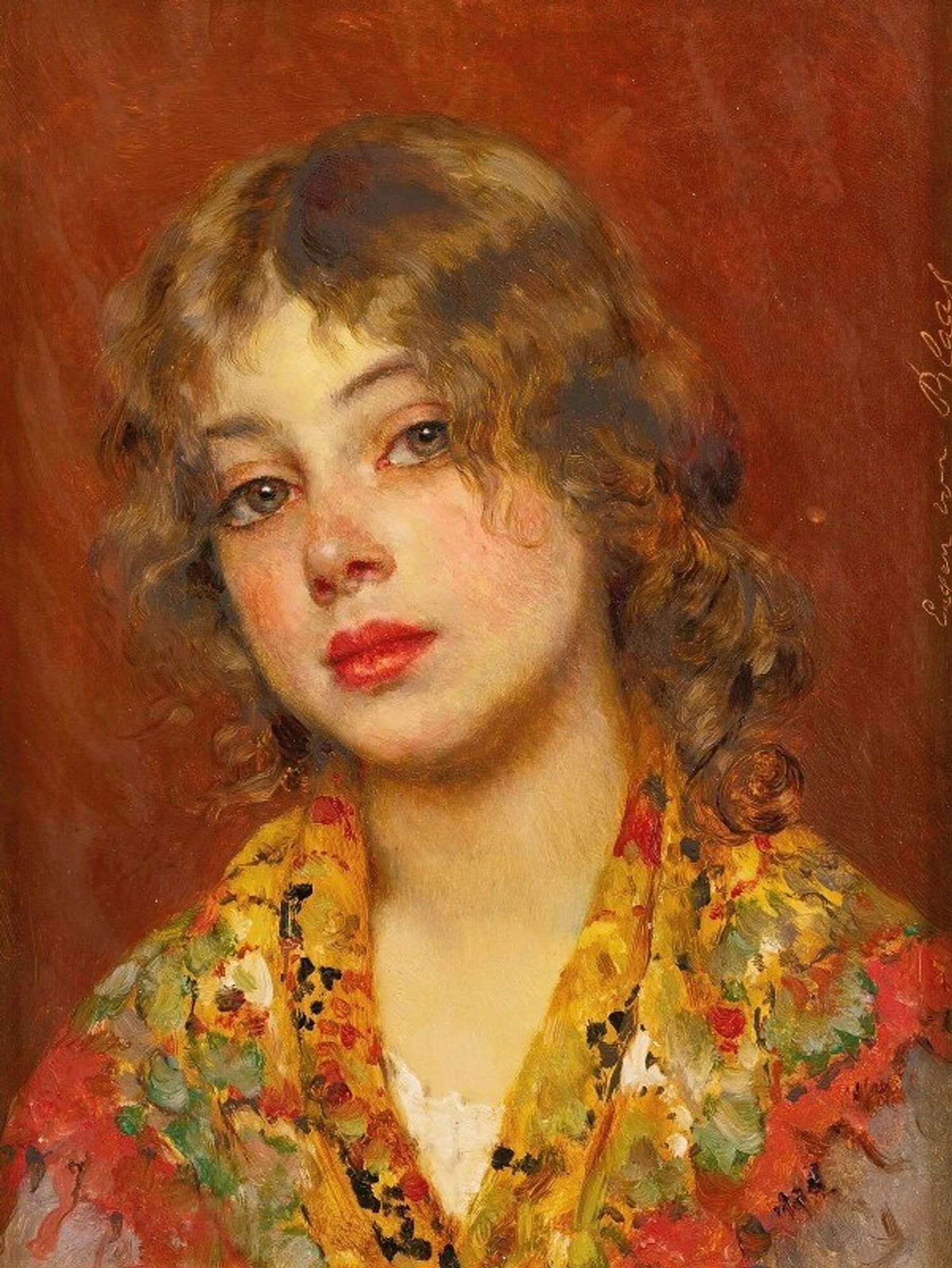 Gypsy Girl by Eugen von Blaas
