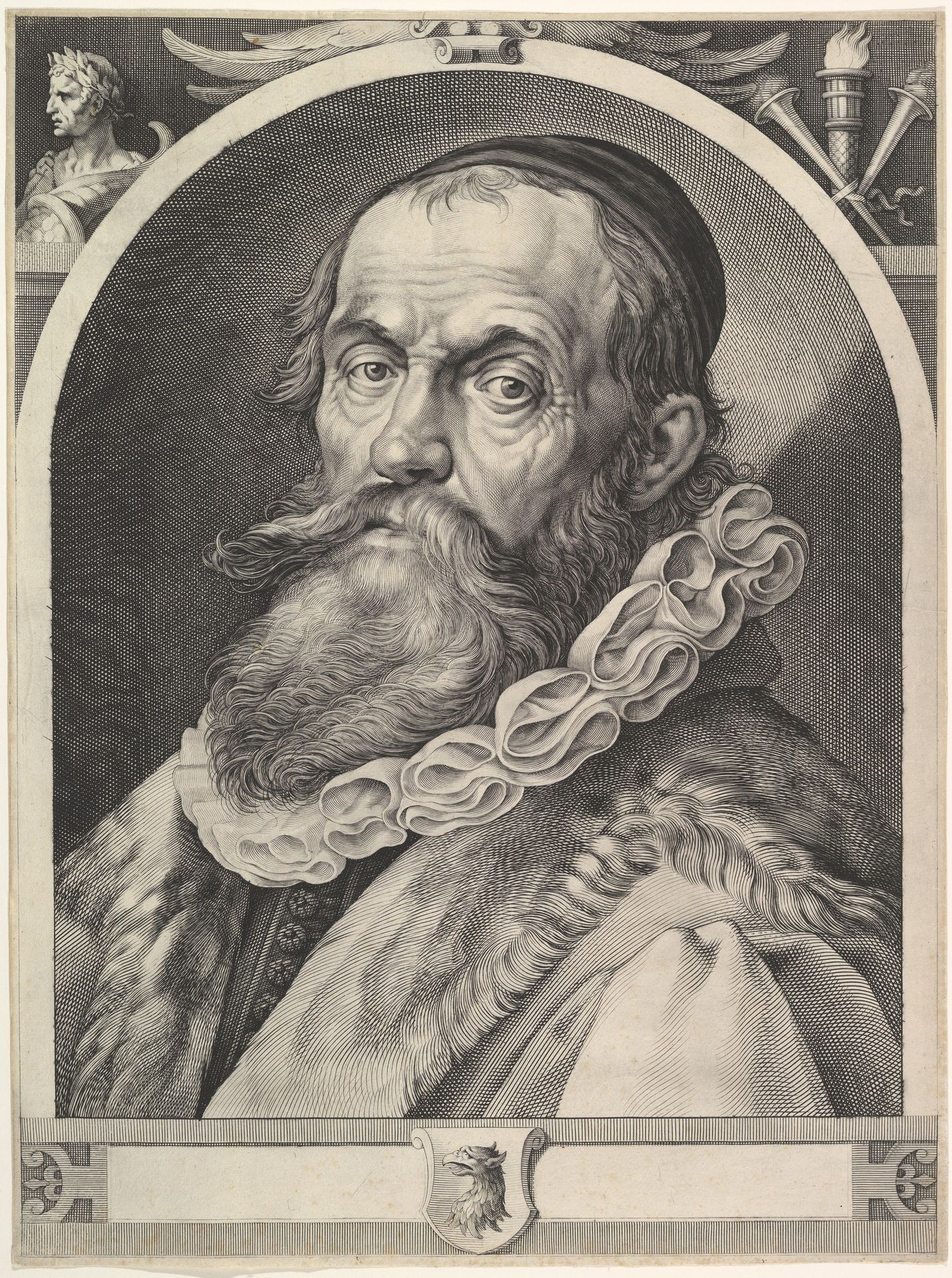 Portrait of Hendrick Goltzius by Jan Muller