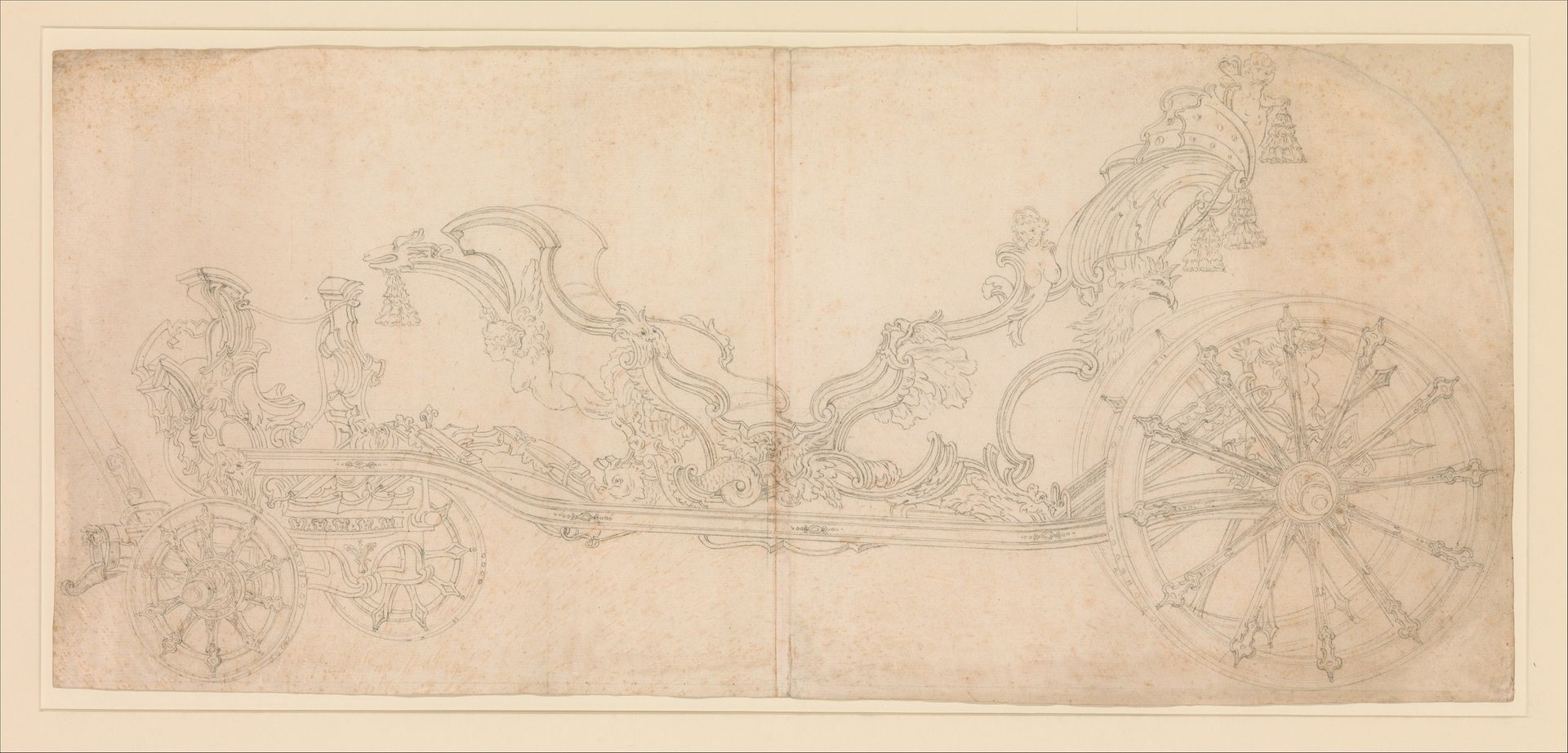 Design for a Carriage by Anonymous