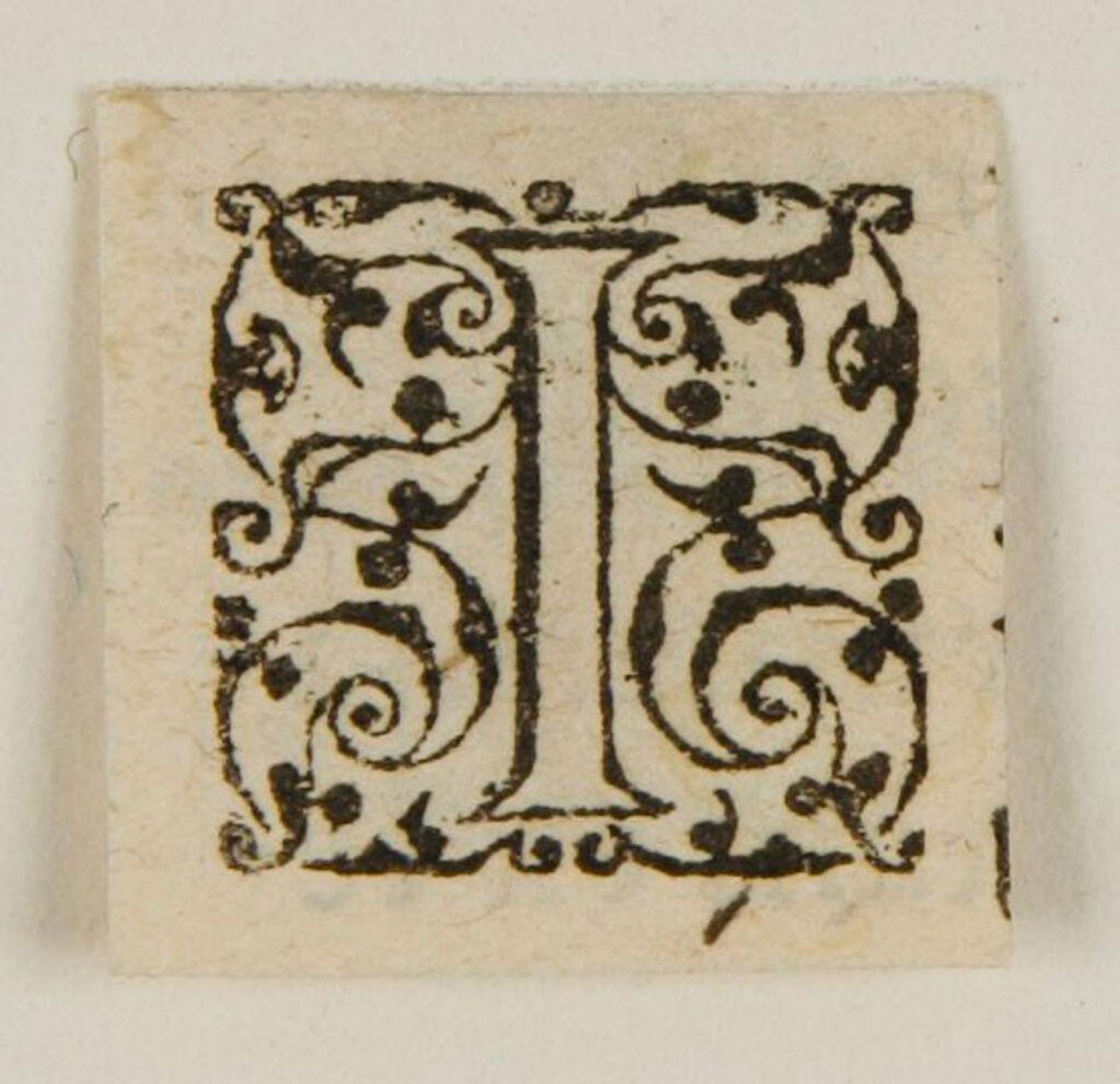 Letter I by Anonymous