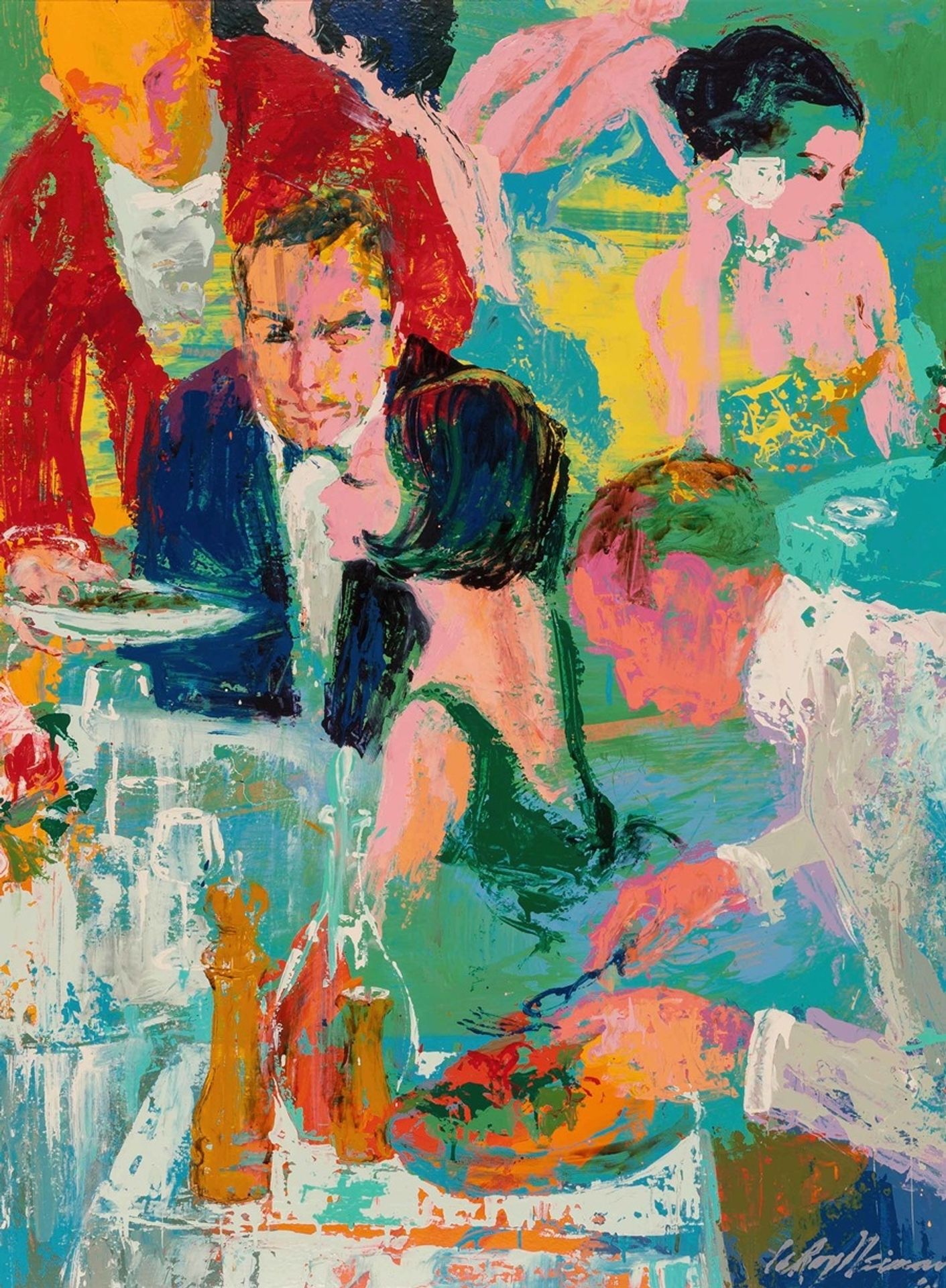 Tossed Salad by LeRoy Neiman