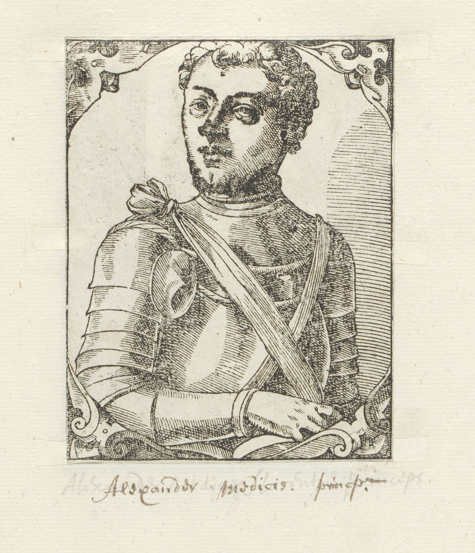 Portret van Alessandro de' Medici by Anonymous