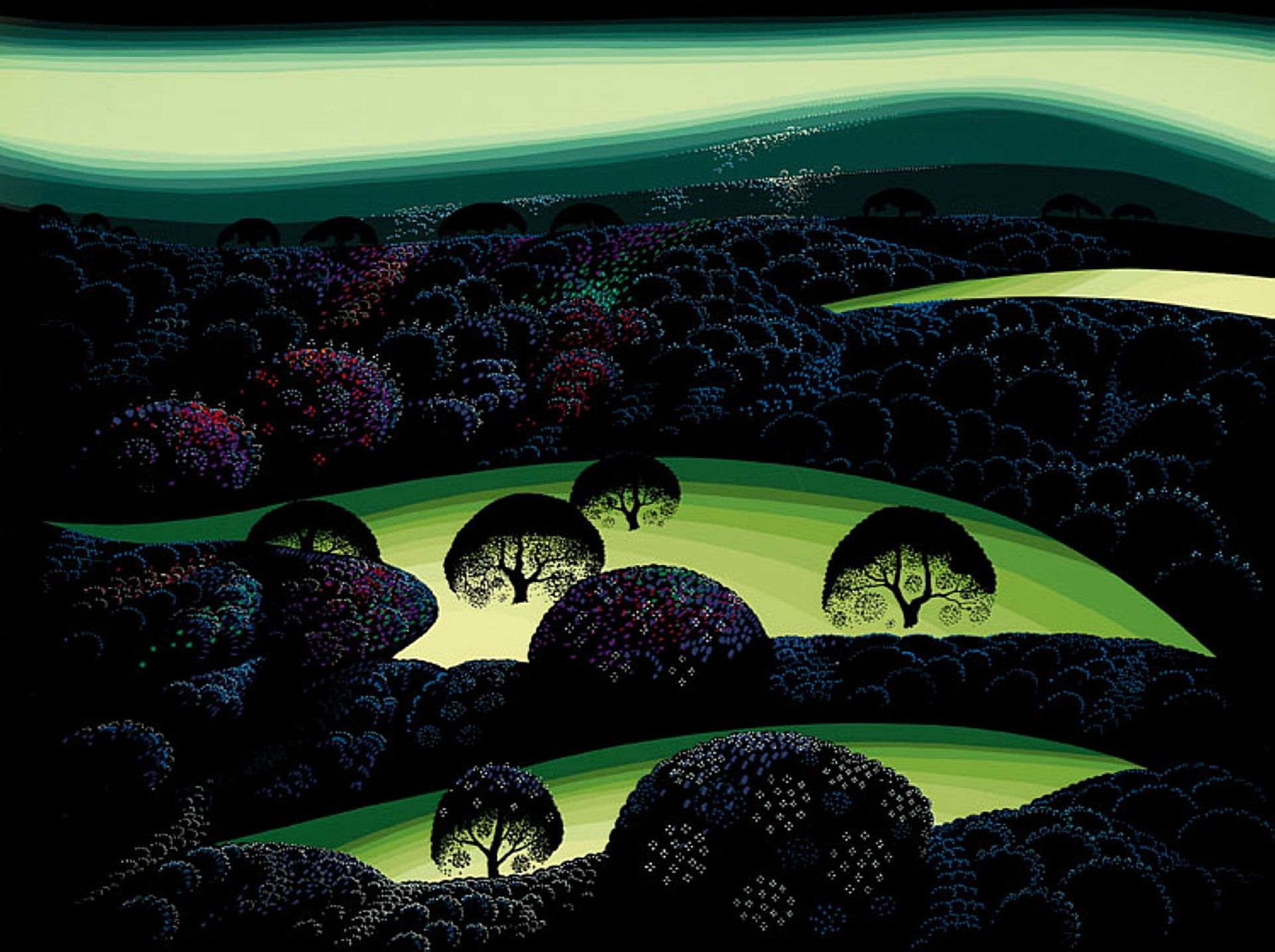 Nocturne by Eyvind Earle