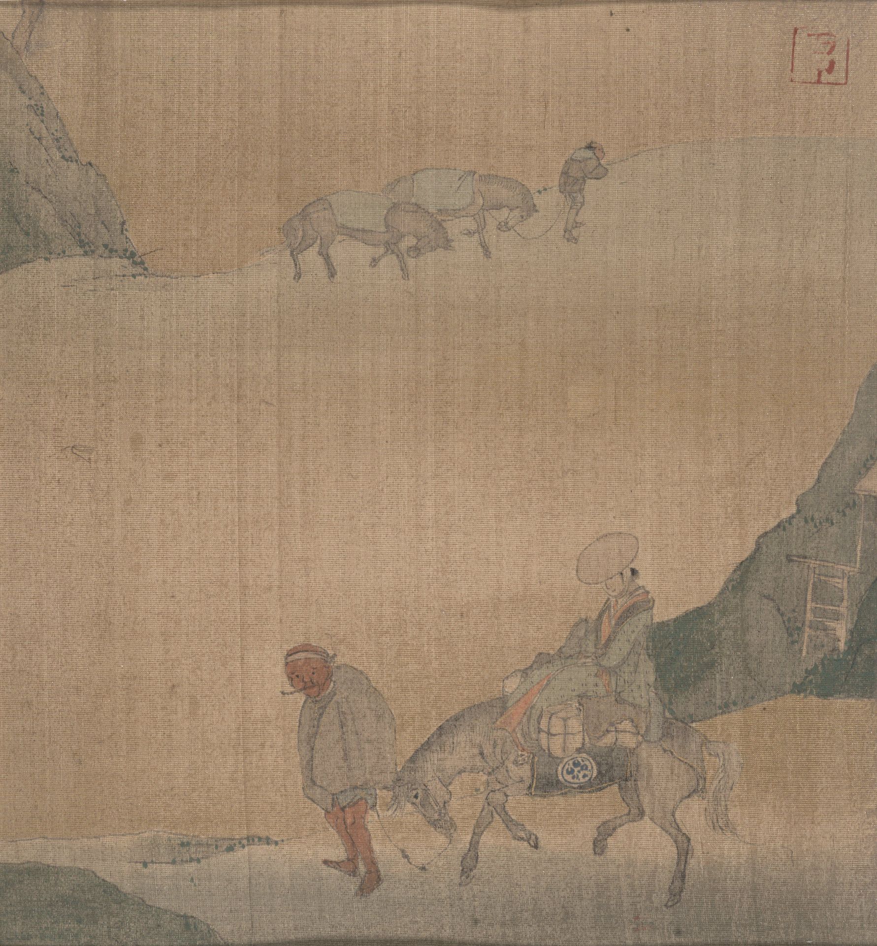 Scenes from the Tokaido by possibly Hokei