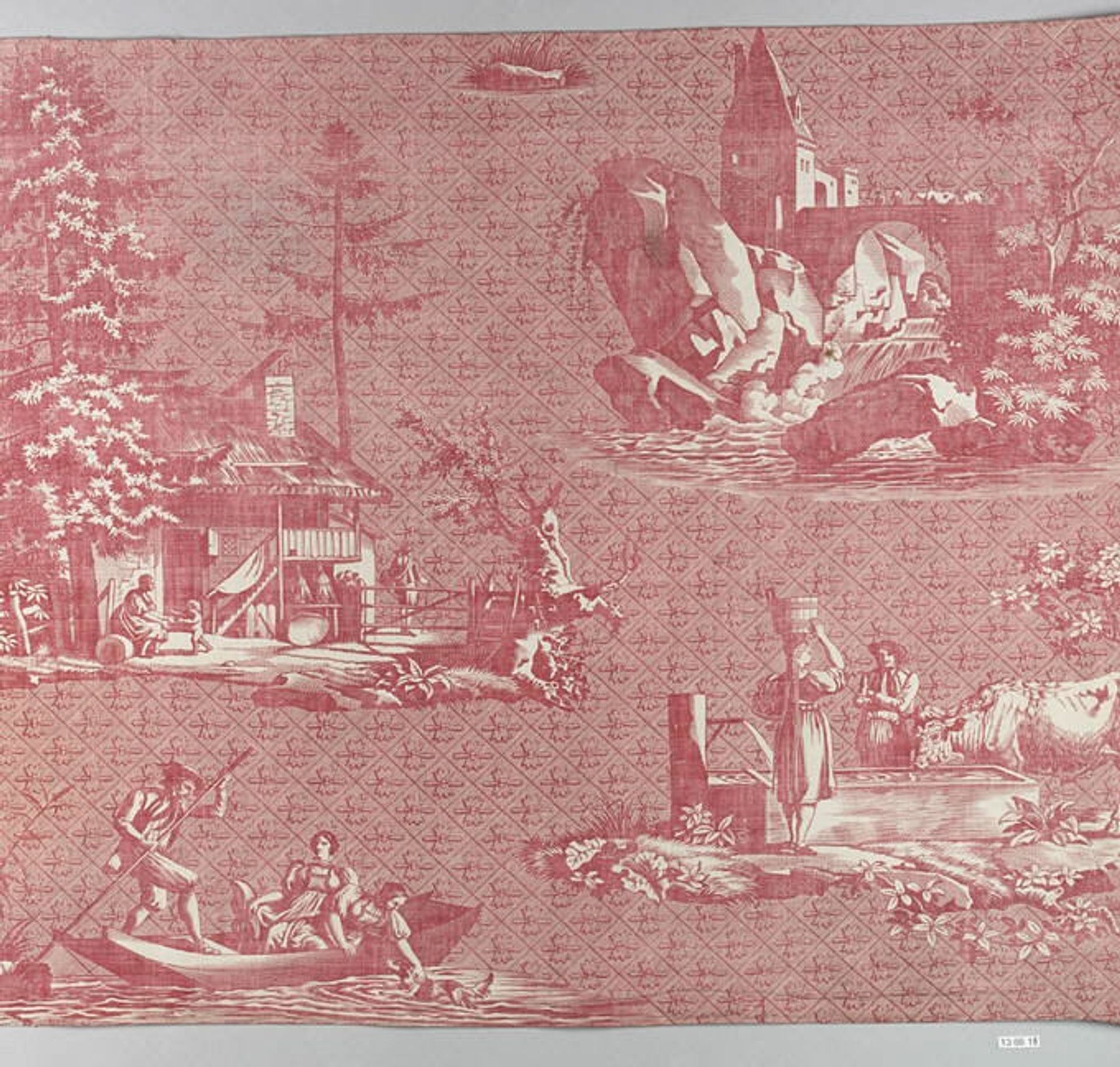Swiss scenes by Oberkampf Manufactory
