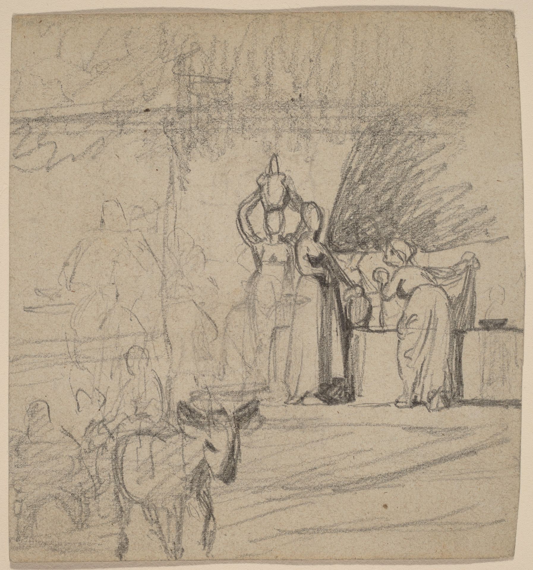 Son and Donkey by Elihu Vedder