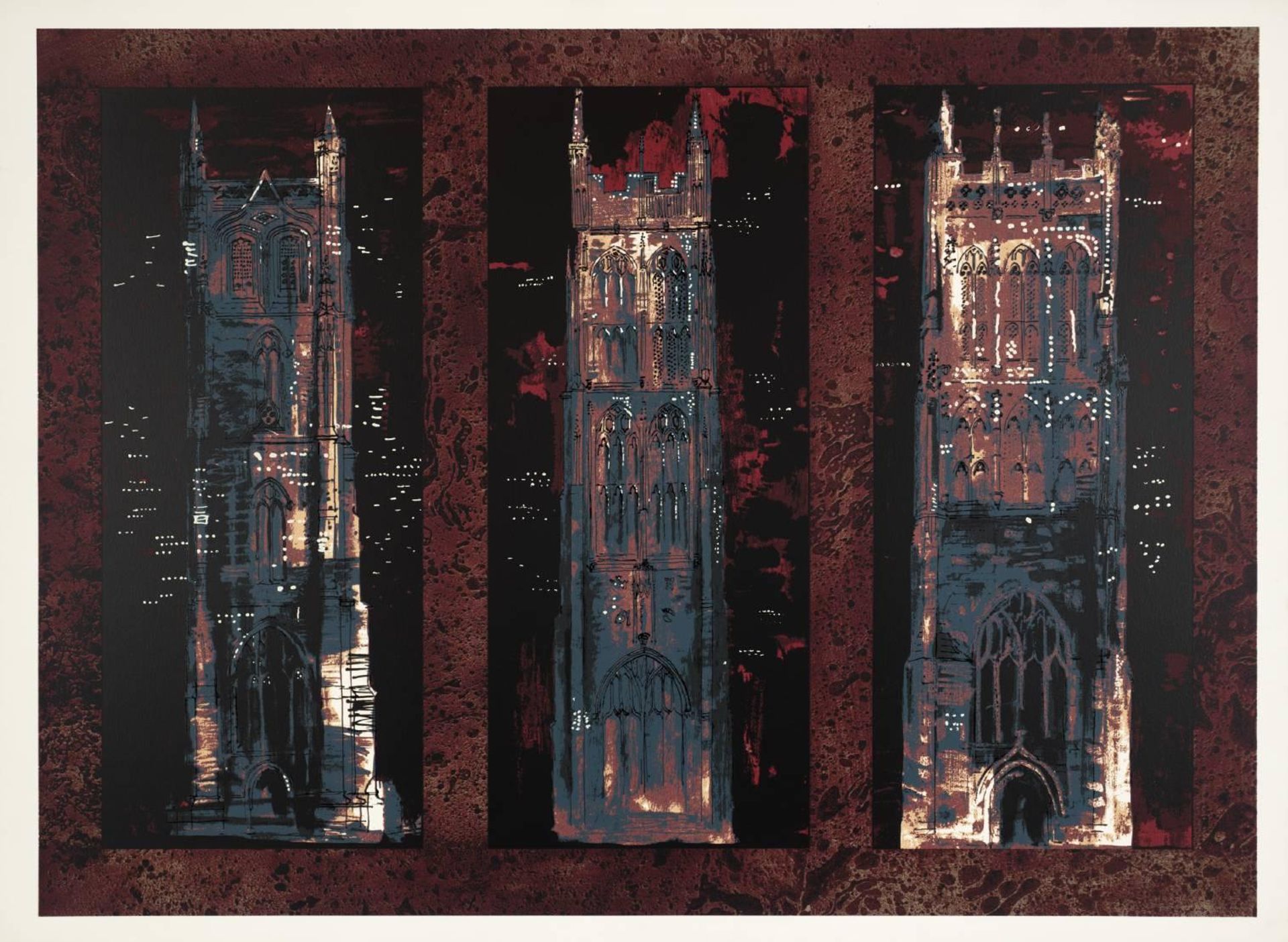 Three Somerset Towers by John Piper