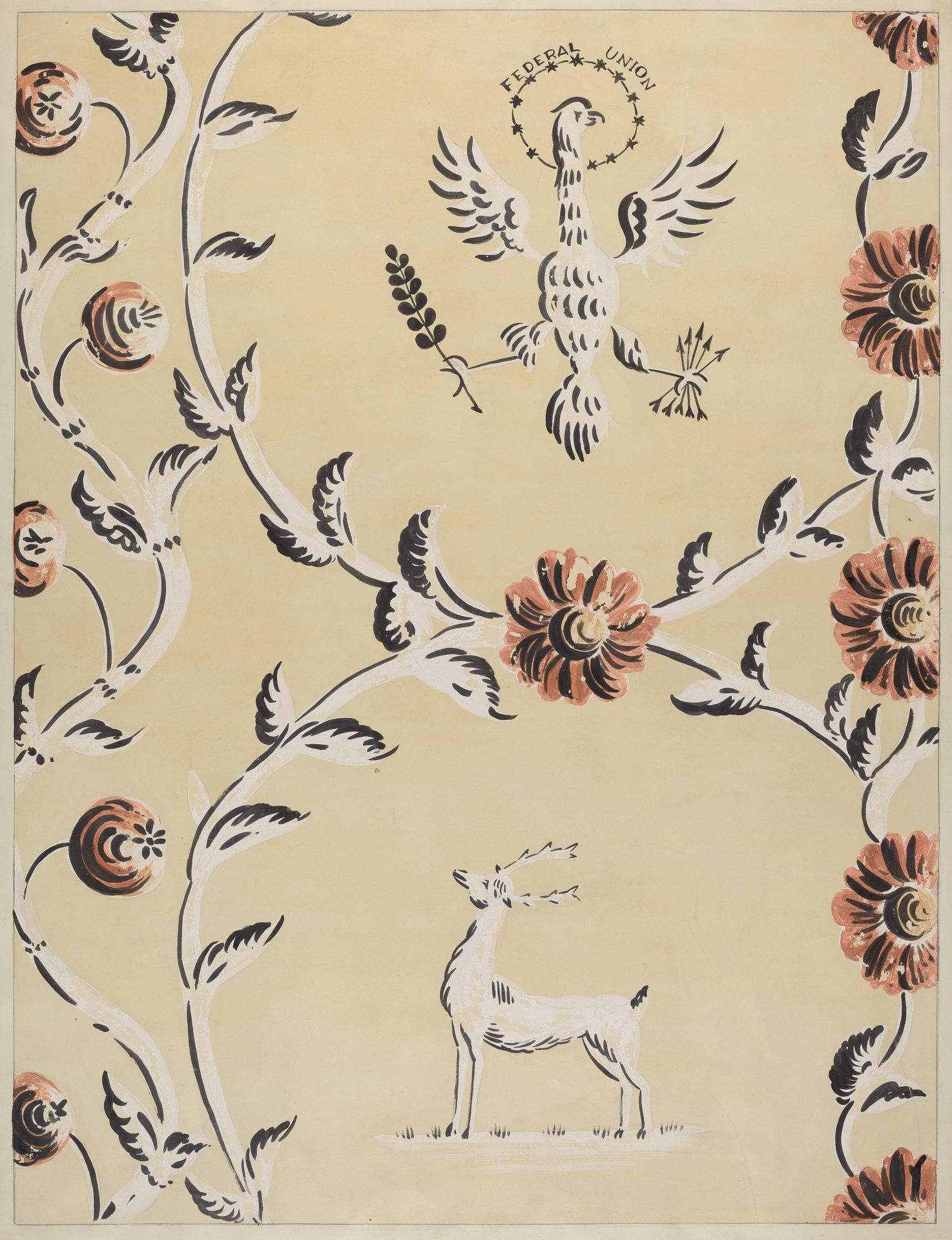 Free Hand Decorated Wall by Michael Lauretano
