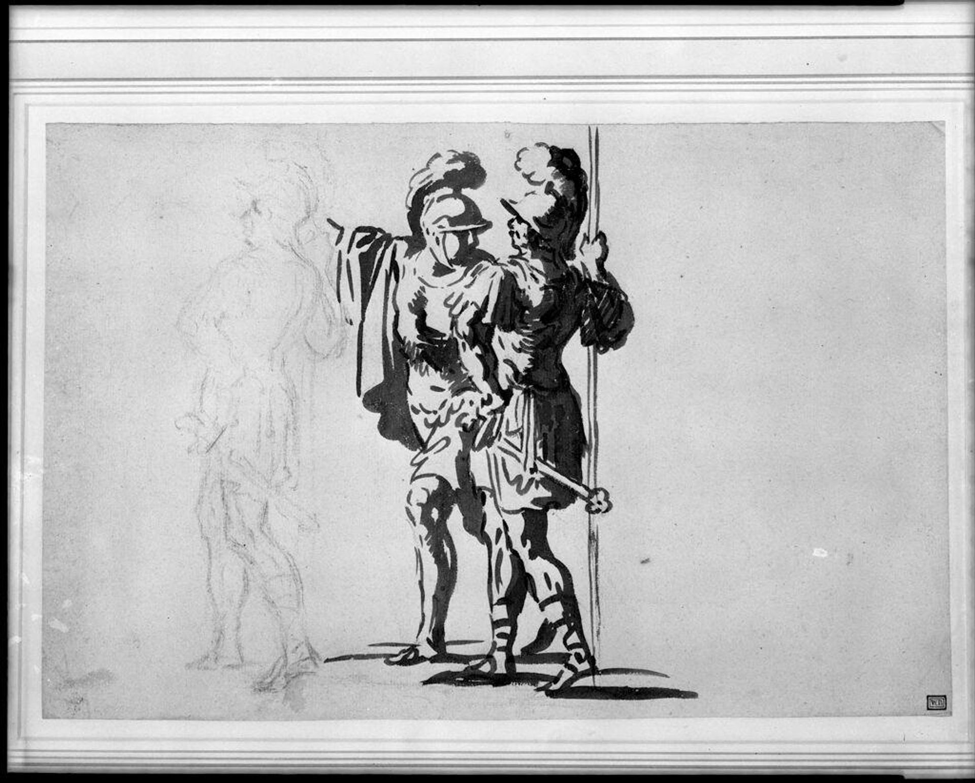 Study of Three Warriors by Adam Elsheimer