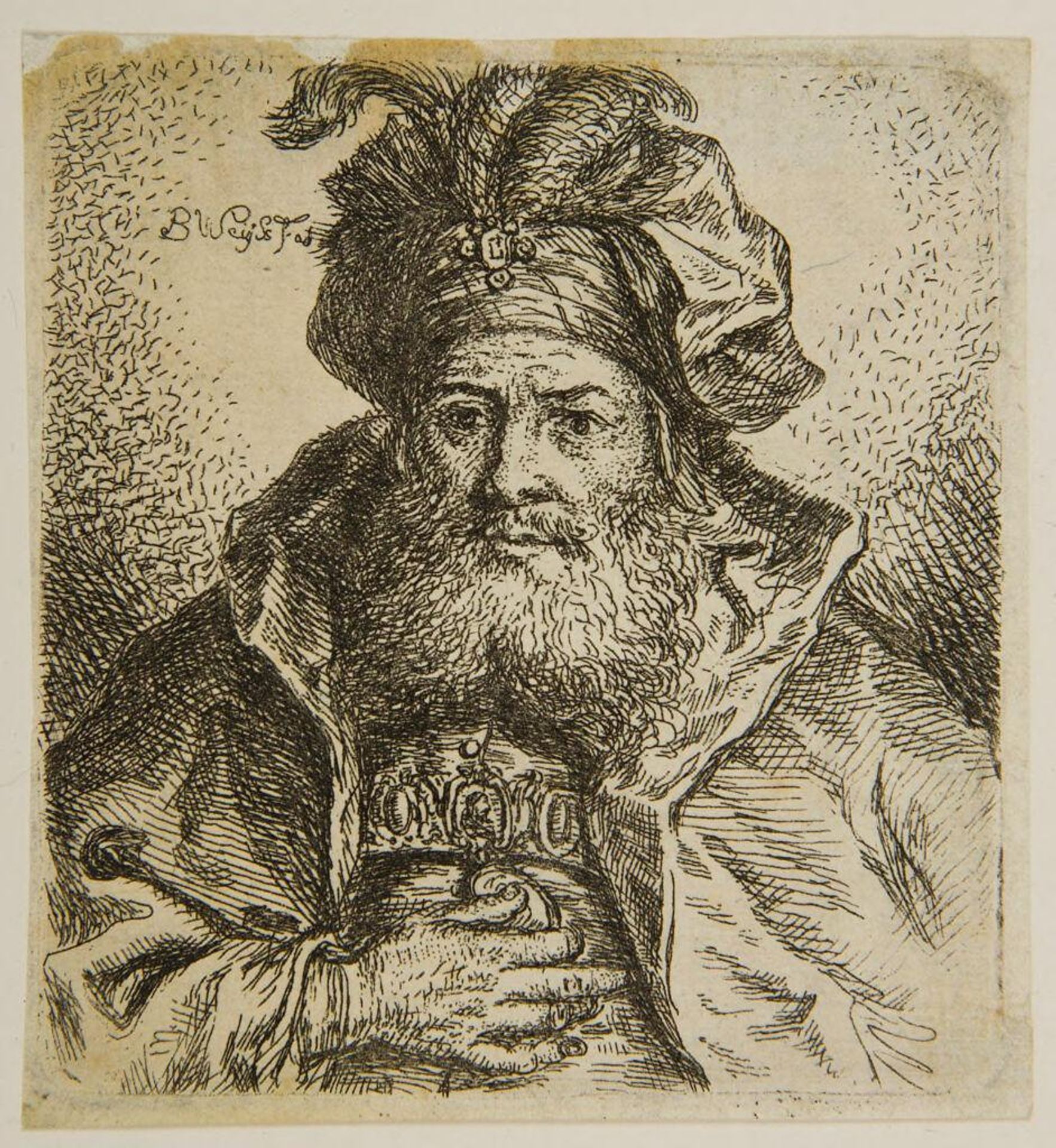 Bust of a Man by BarthholomÃ¤us Ignaz Weiss