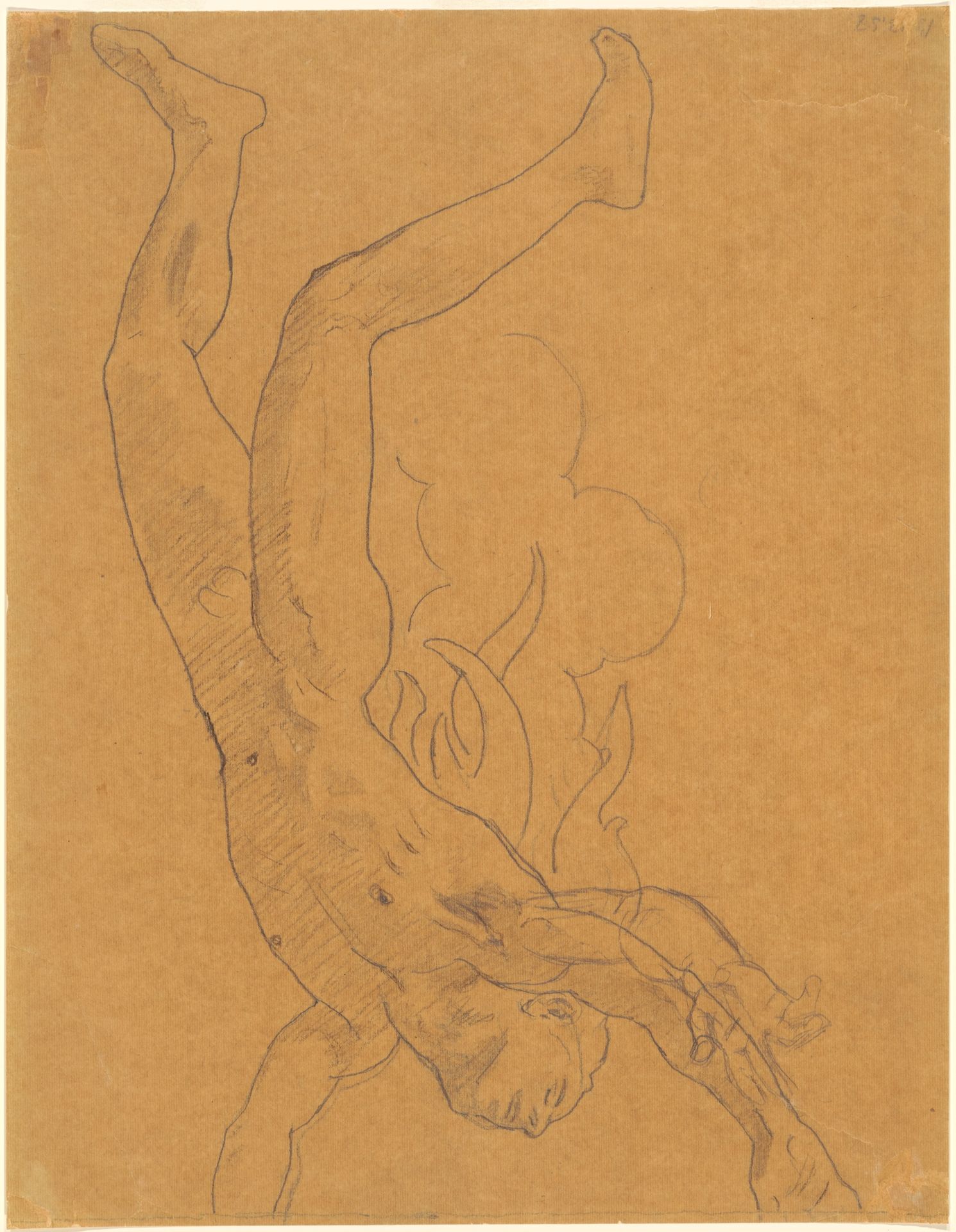 Study for "Phaethon" by John Singer Sargent