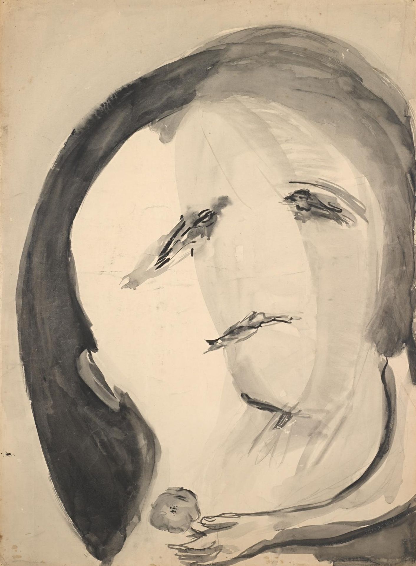 Unión de cabezas by Joy Hester