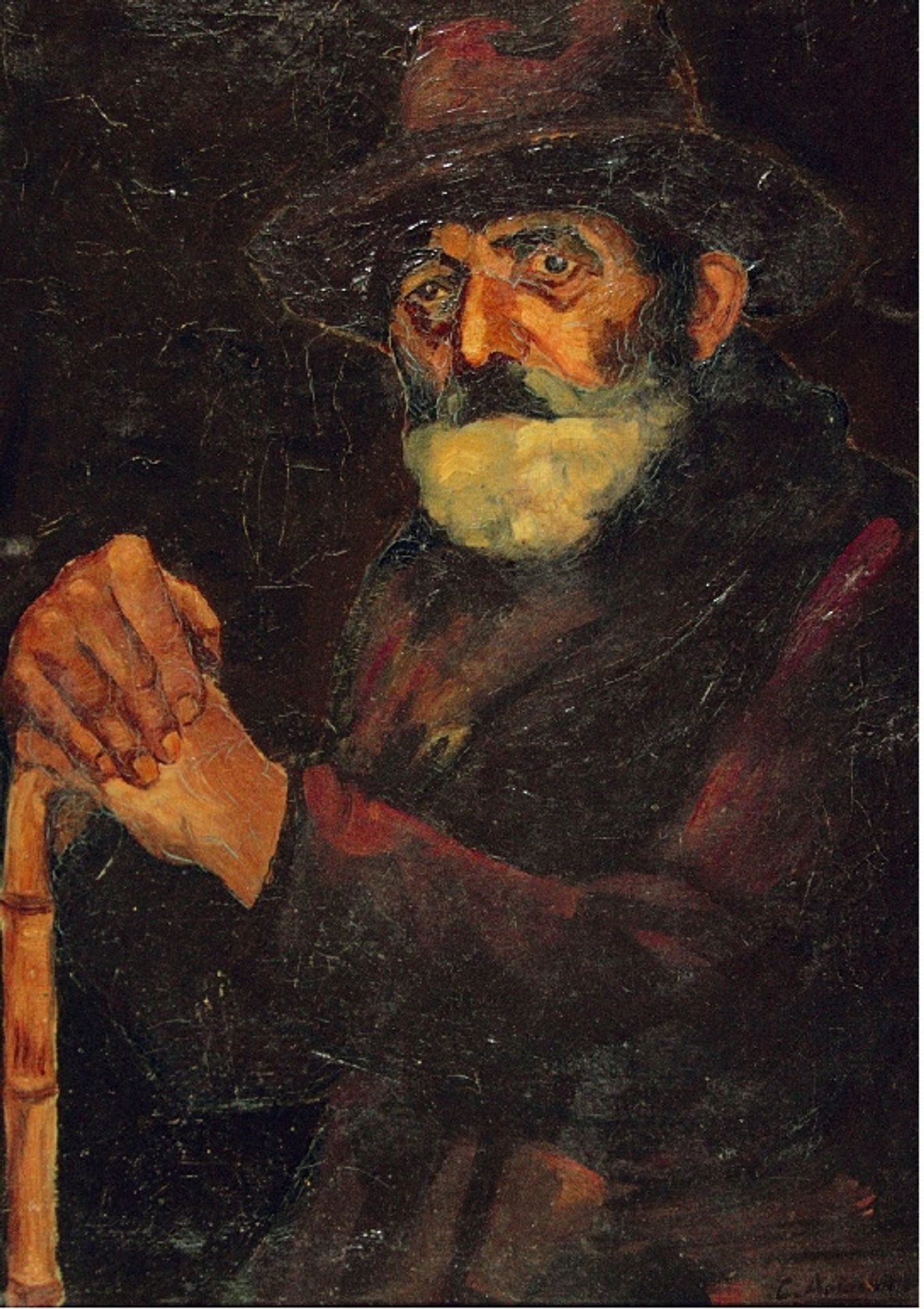 The Old Man by Constantin Artachino