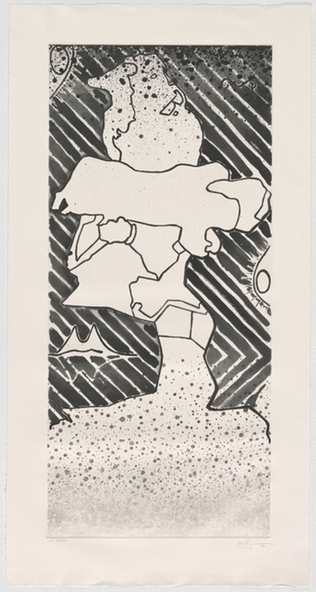 Green Angel 2 by Jasper Johns