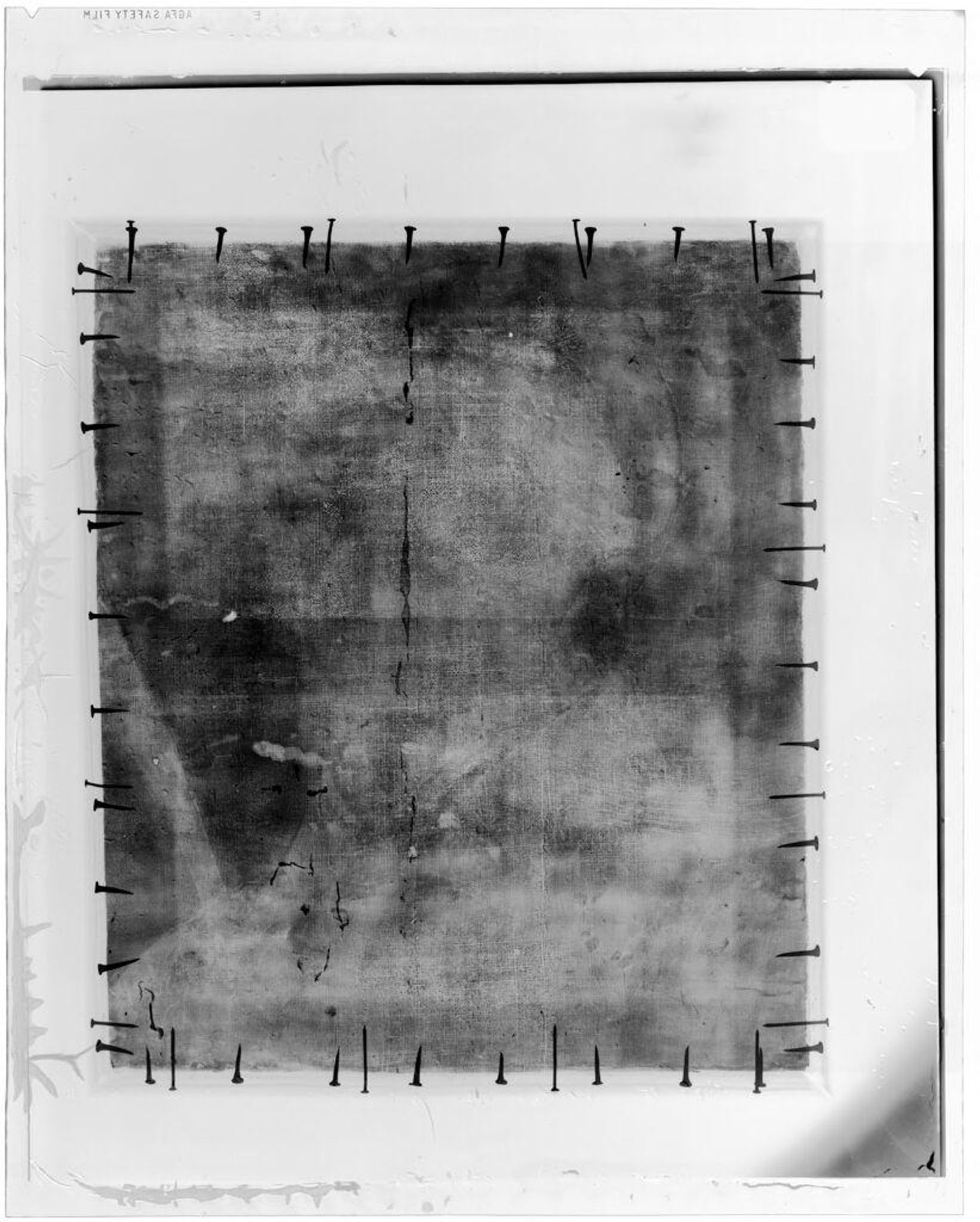 X-radiograph(s) of "Head of Saint Stephen" by Artist of original: Cima da Conegliano