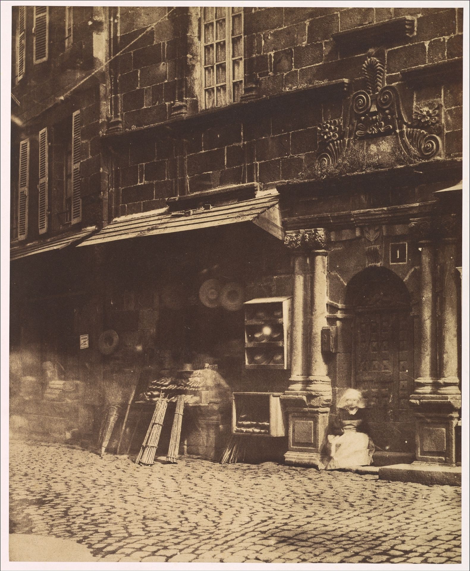 [Village Scene, Brittany] by Louis-Rémy Robert