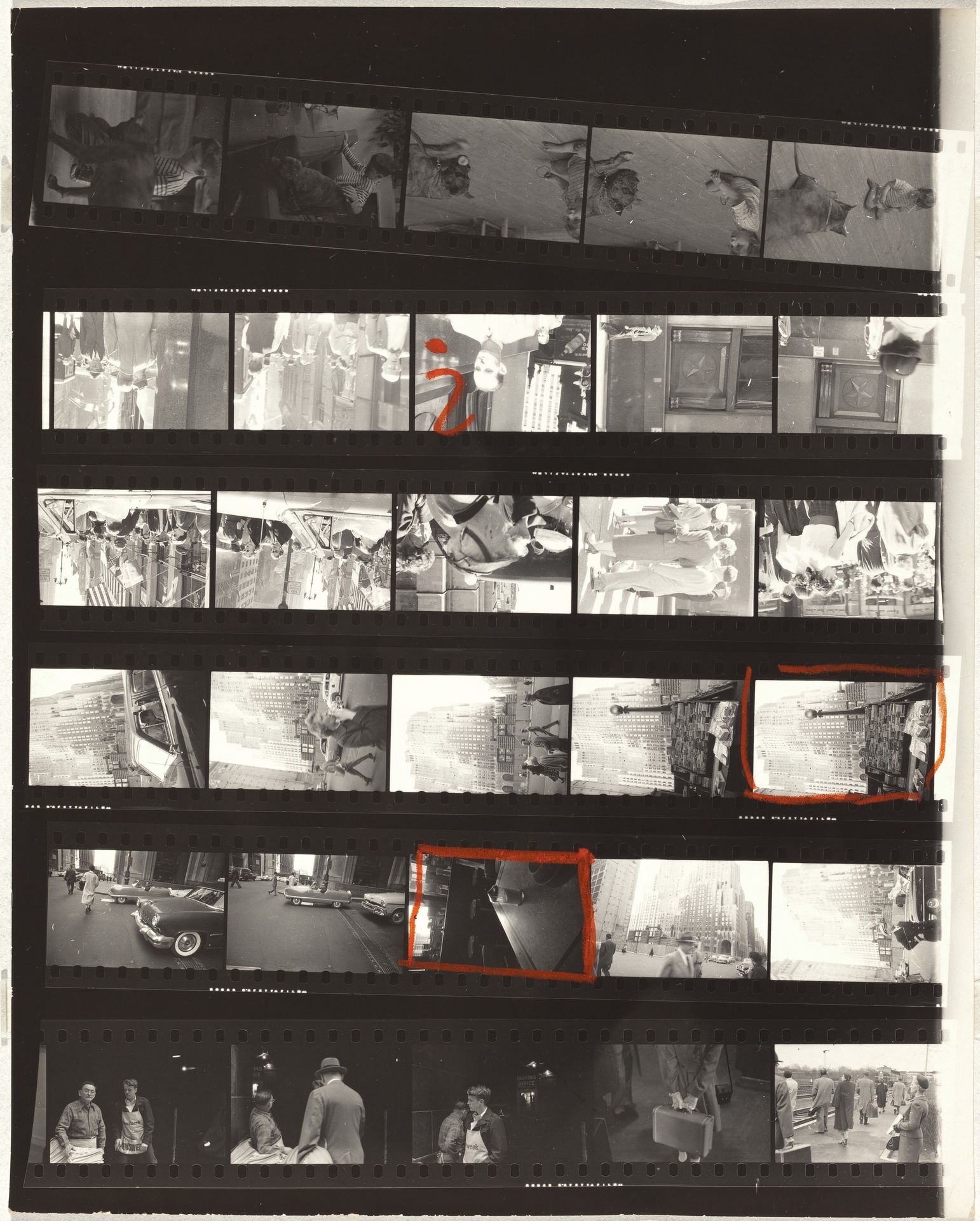 Guggenheim 116/Americans 27--New York City by Robert Frank