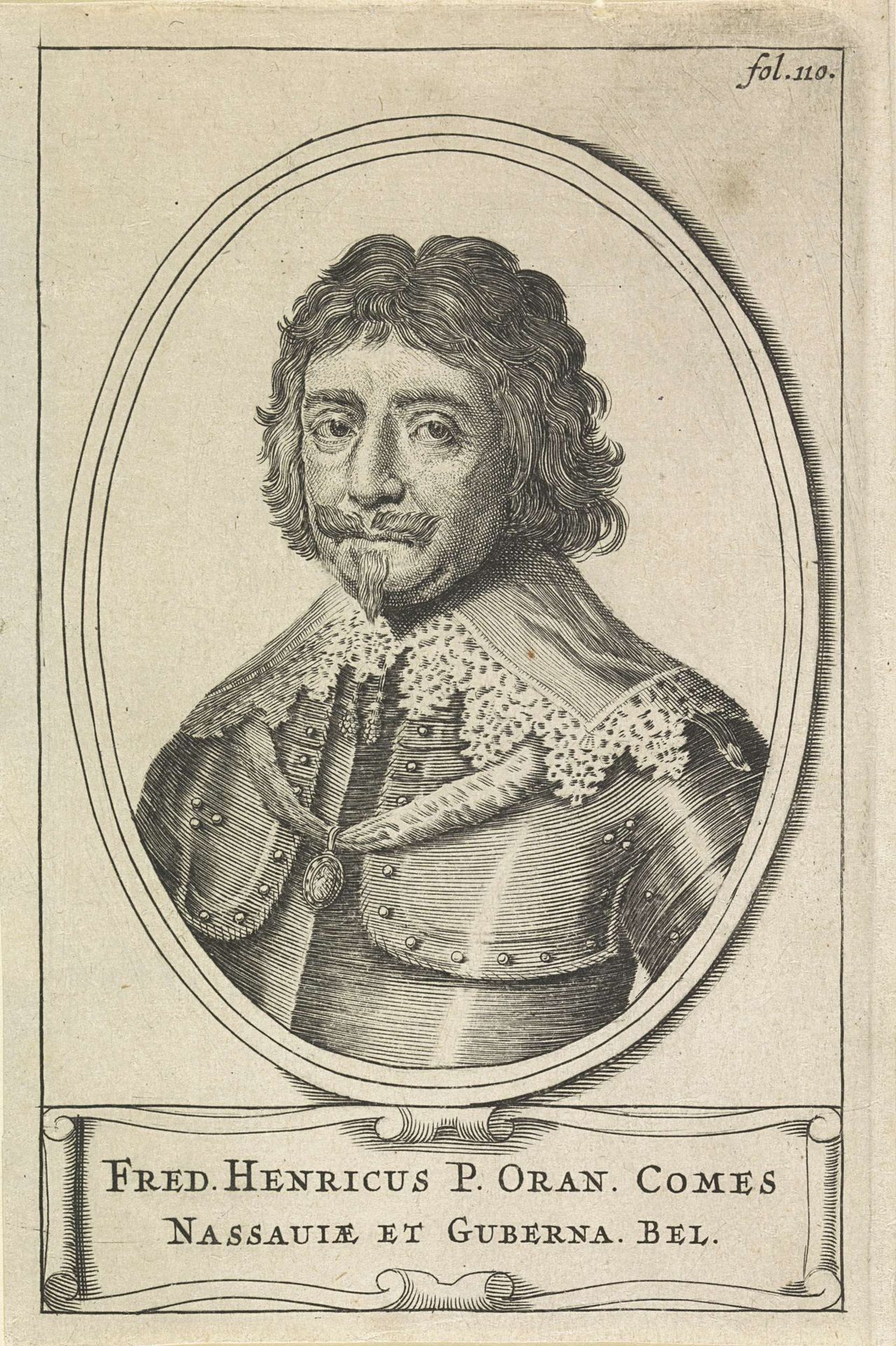Portret van Frederik Hendrik, prins van Oranje by Anonymous