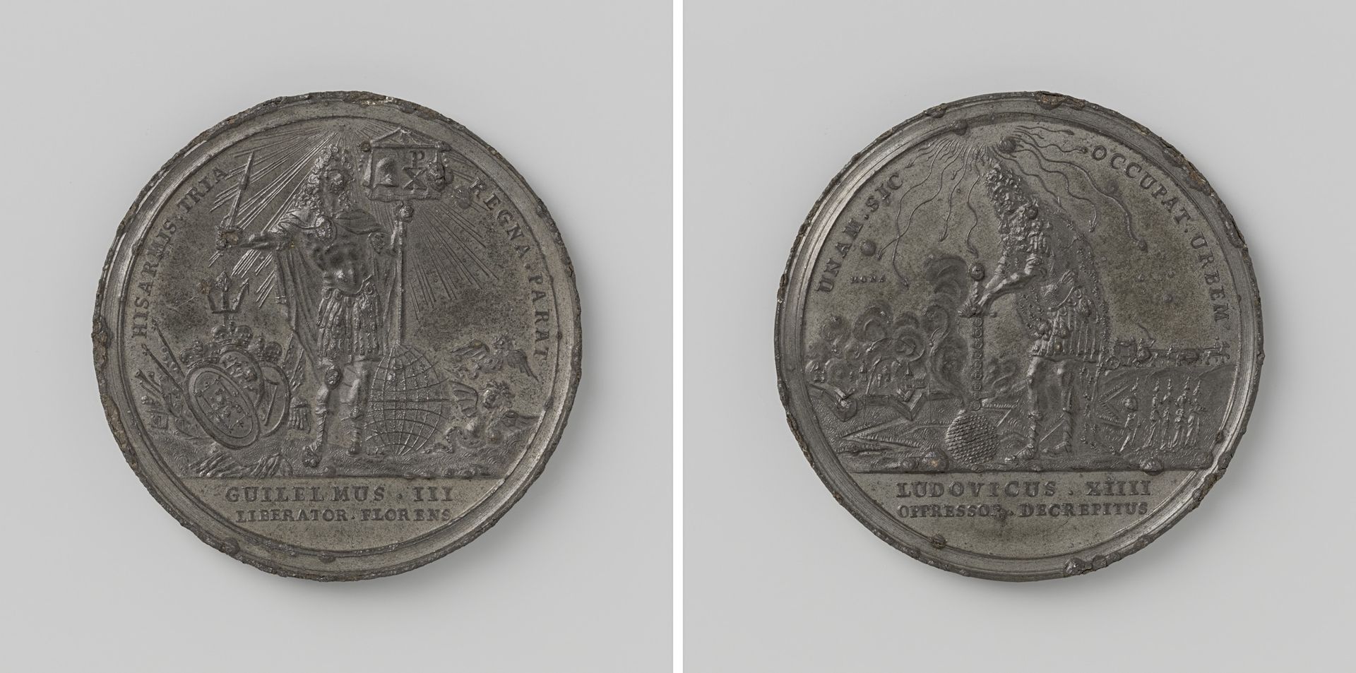 Willem III, bevrijder van Groot-Britannie en Lodewijk XIV, de bedrieger by Anonymous