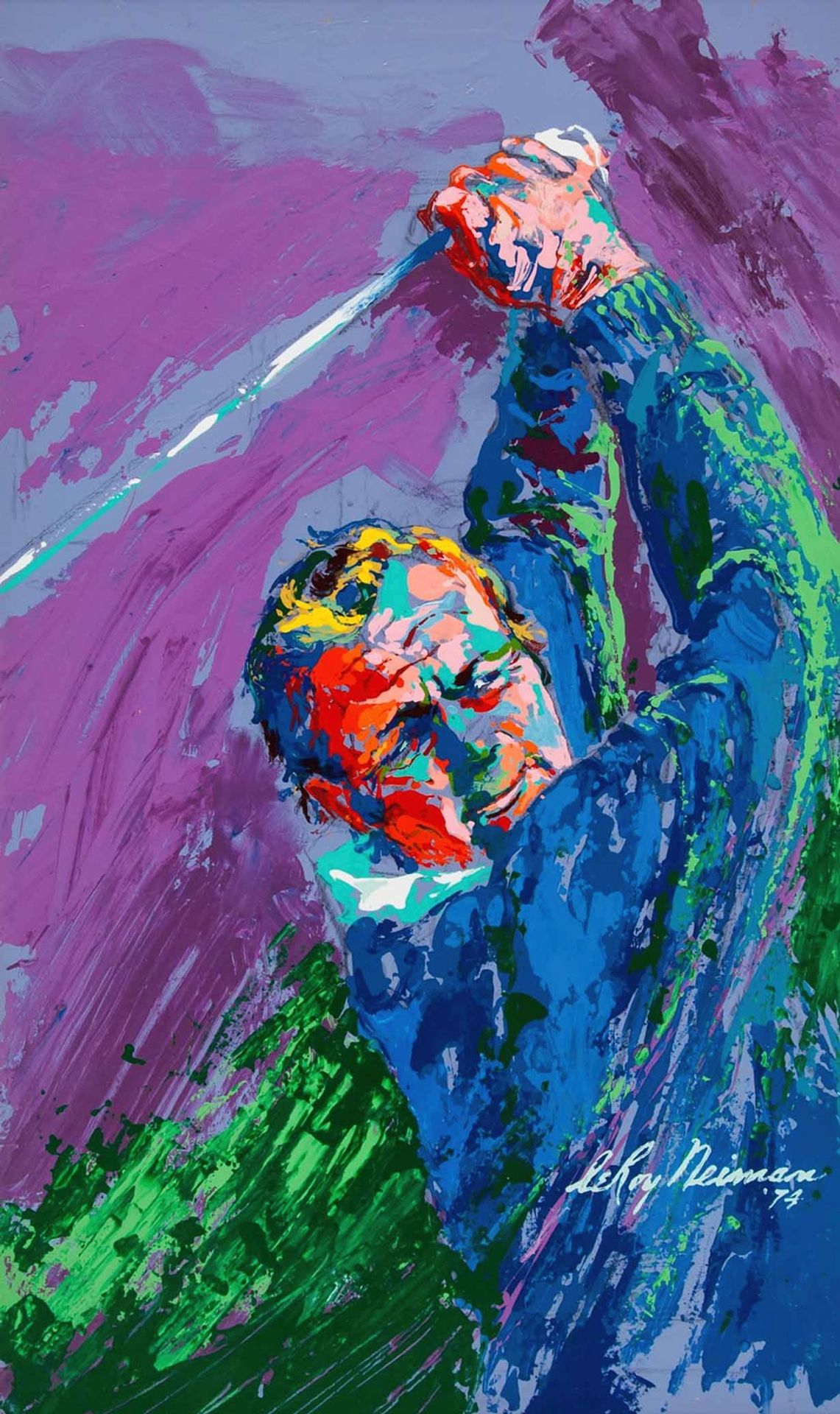 Arnold Palmer by LeRoy Neiman