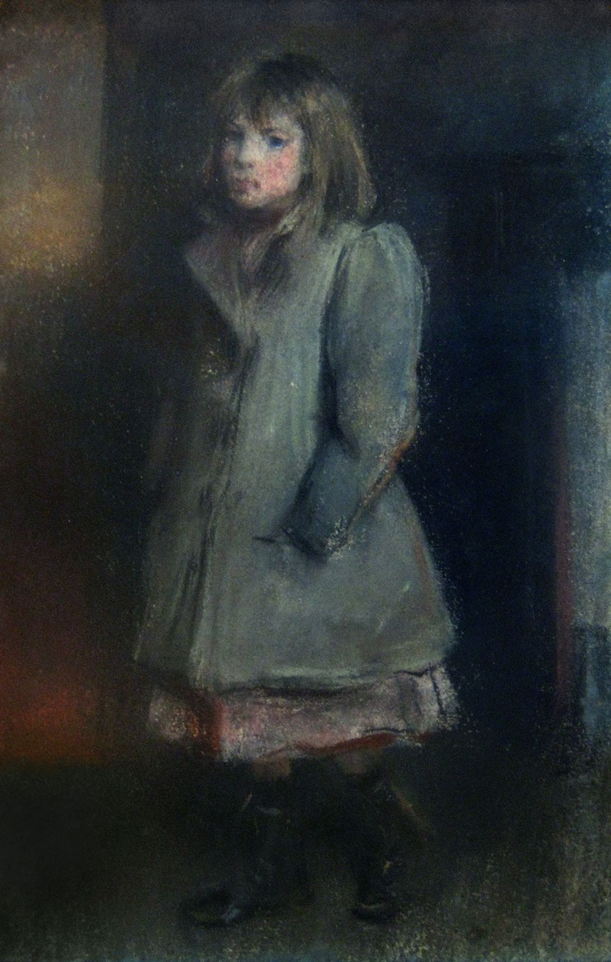 Portrait of a girl by Joan Brull