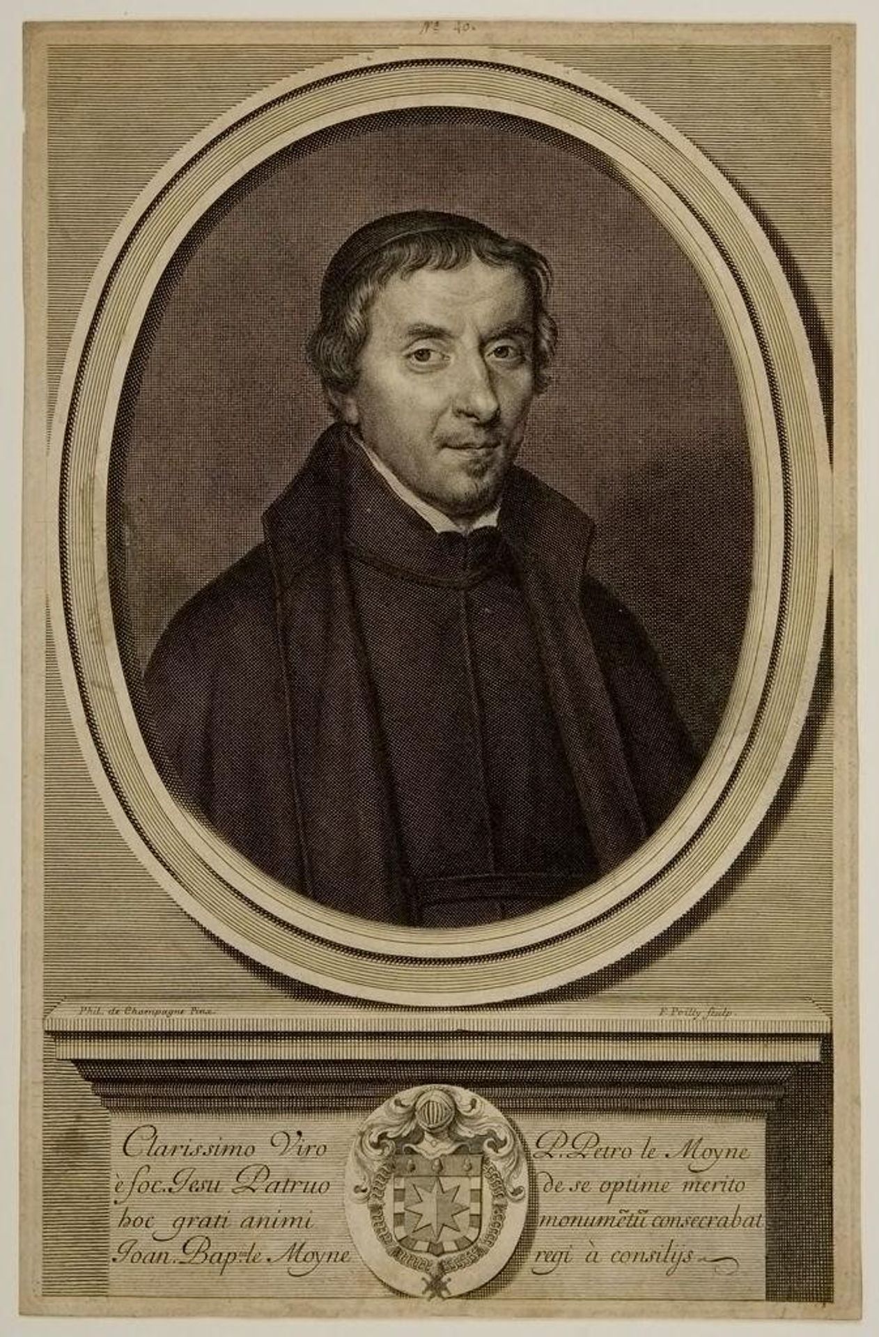 Pierre le Moyne by FranÃ§ois de Poilly the Elder