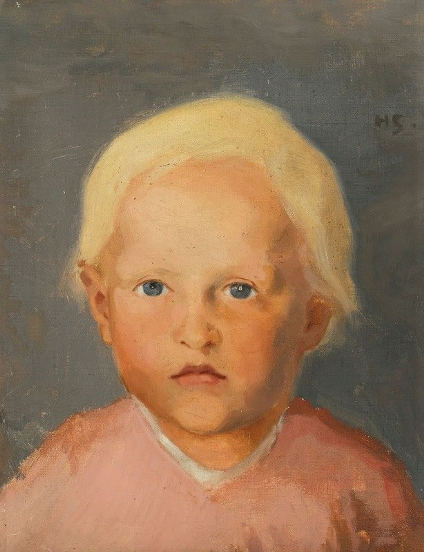 Flaxen-haired boy by Helene Schjerfbeck