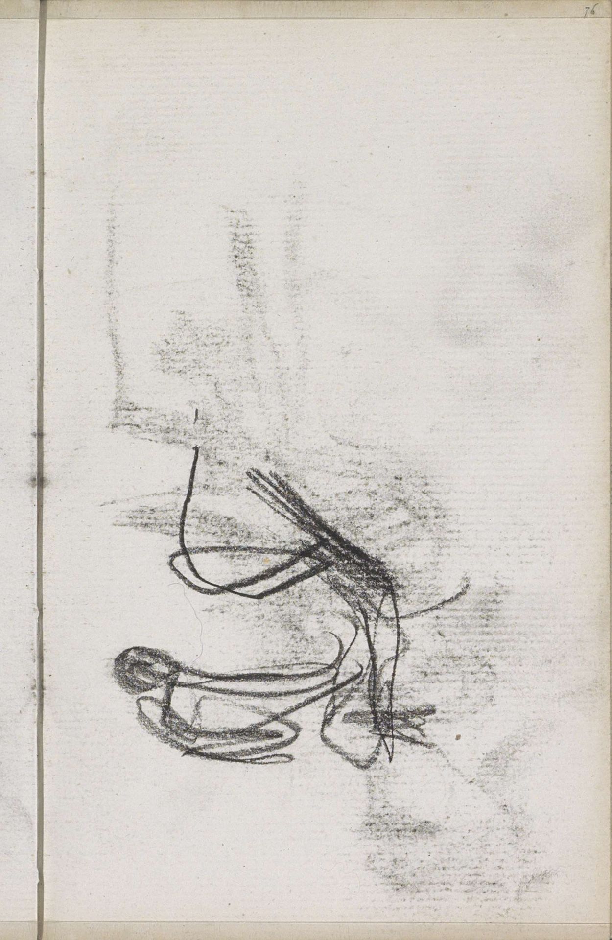Studie, mogelijk van een ploeg met een paard by George Hendrik Breitner