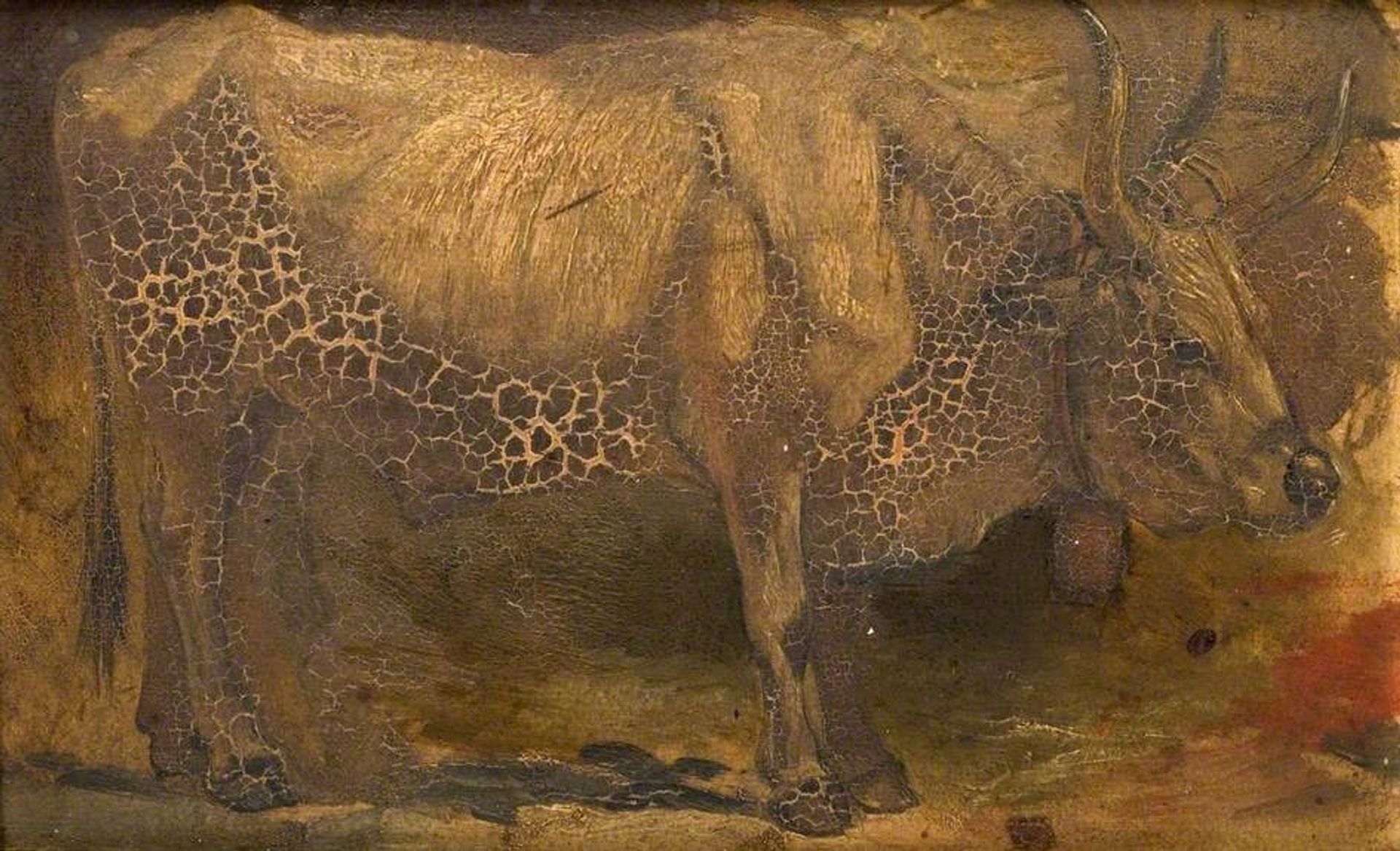 Roman Ox (Standing) by George Hemming Mason