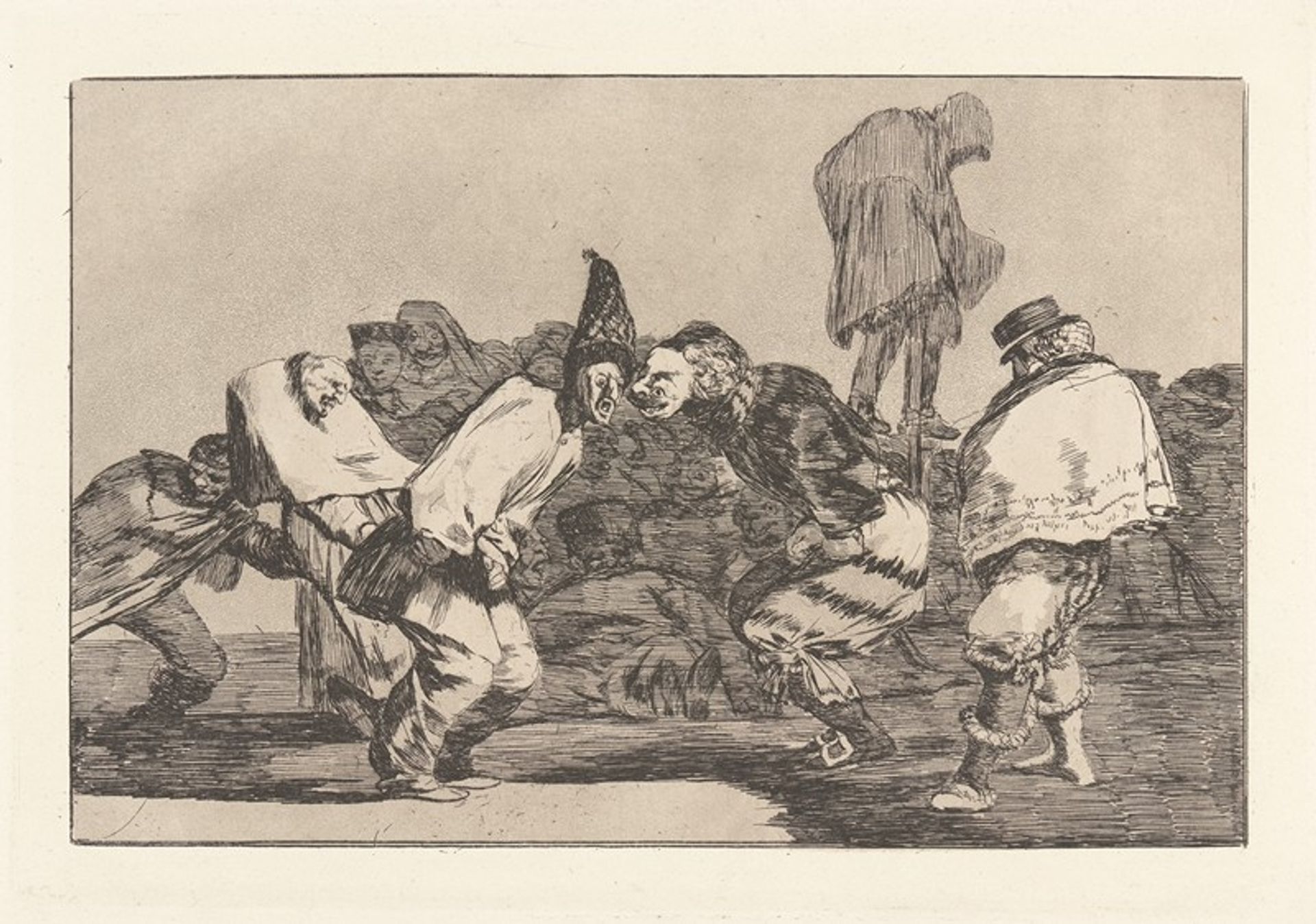 Rejoice, Carnival, for Tomorrow Thou Wilt Be Ashes [Carnival Folly] by Francisco de Goya