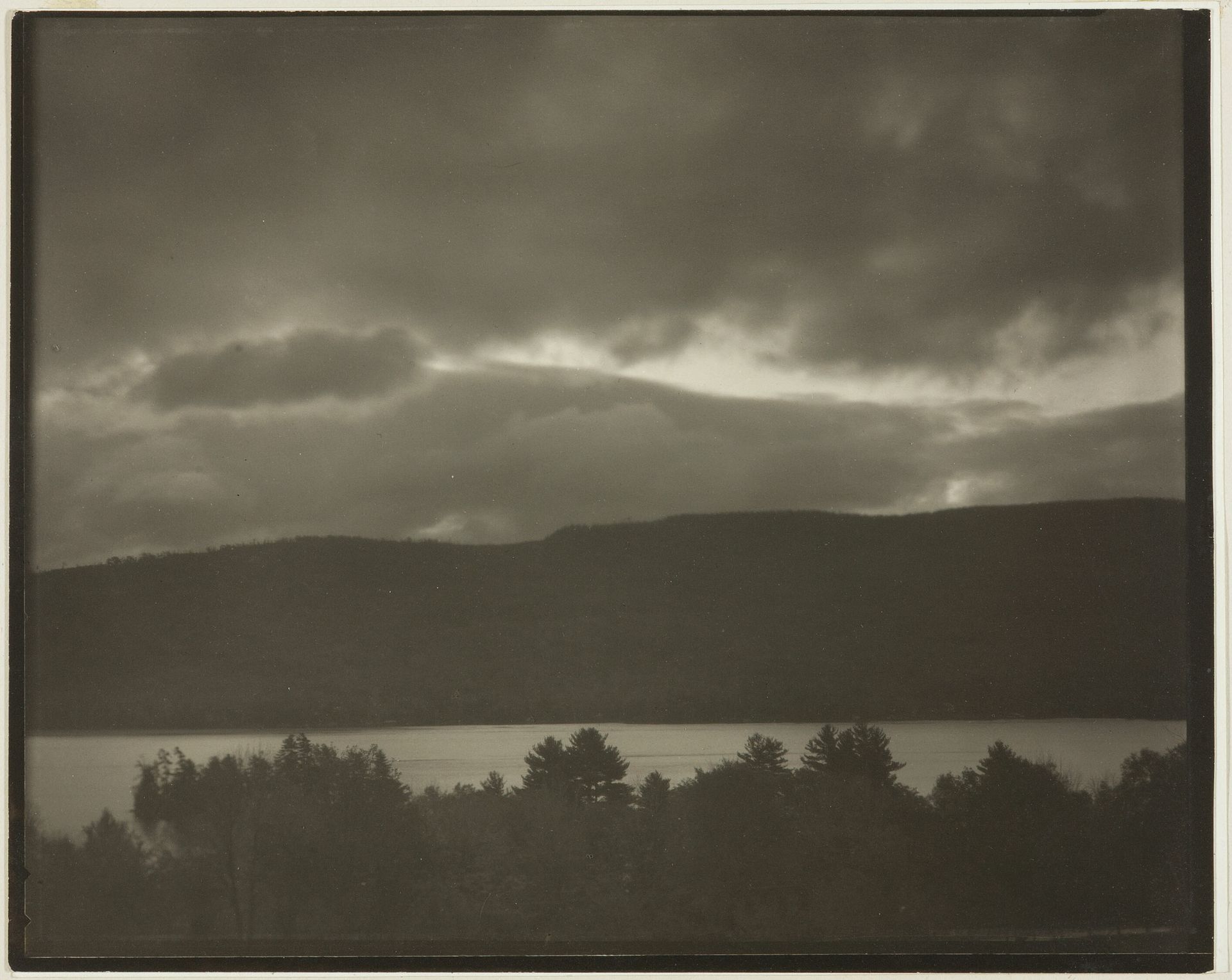 Lake George by Alfred Stieglitz