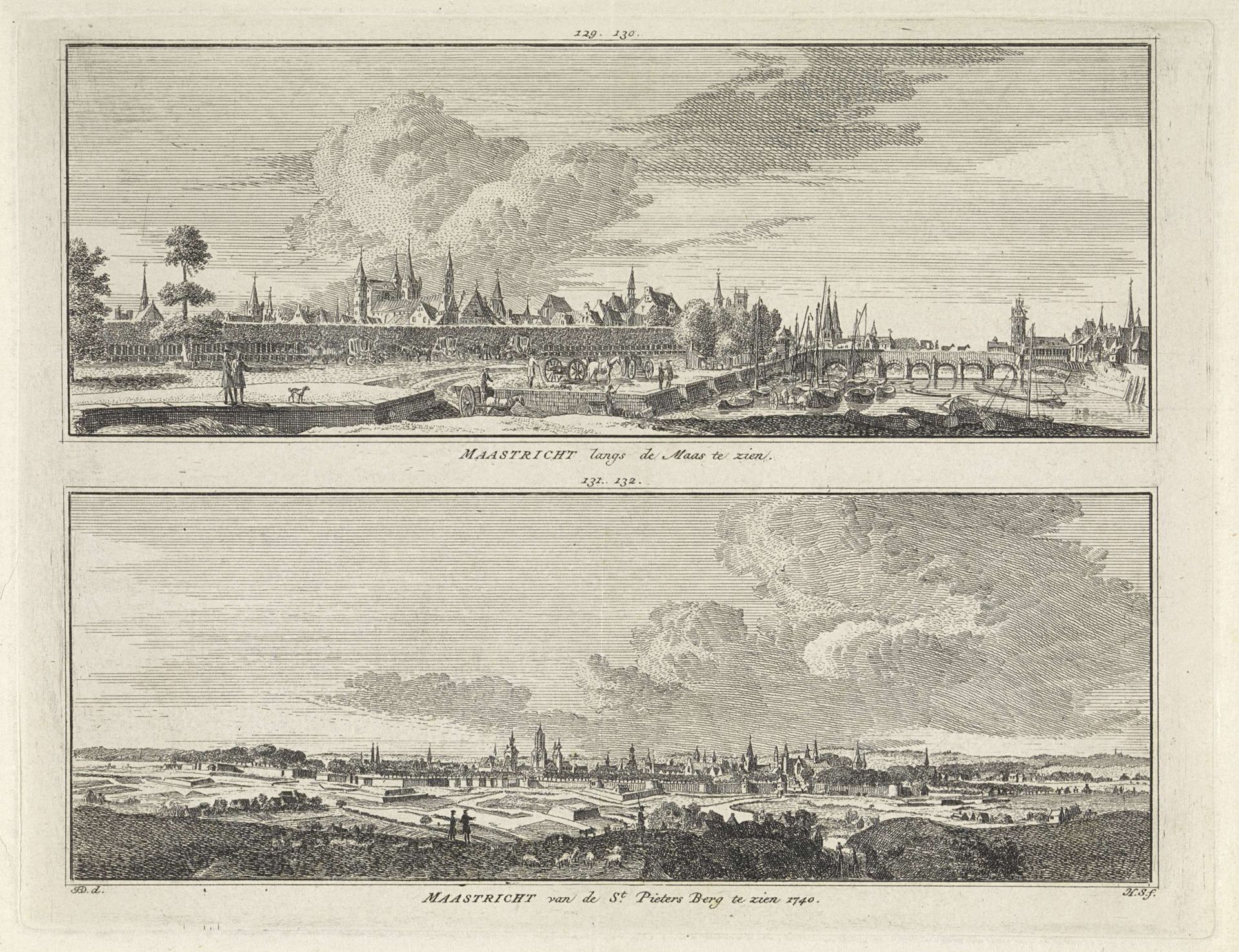 Twee gezichten op Maastricht by Hendrik Spilman