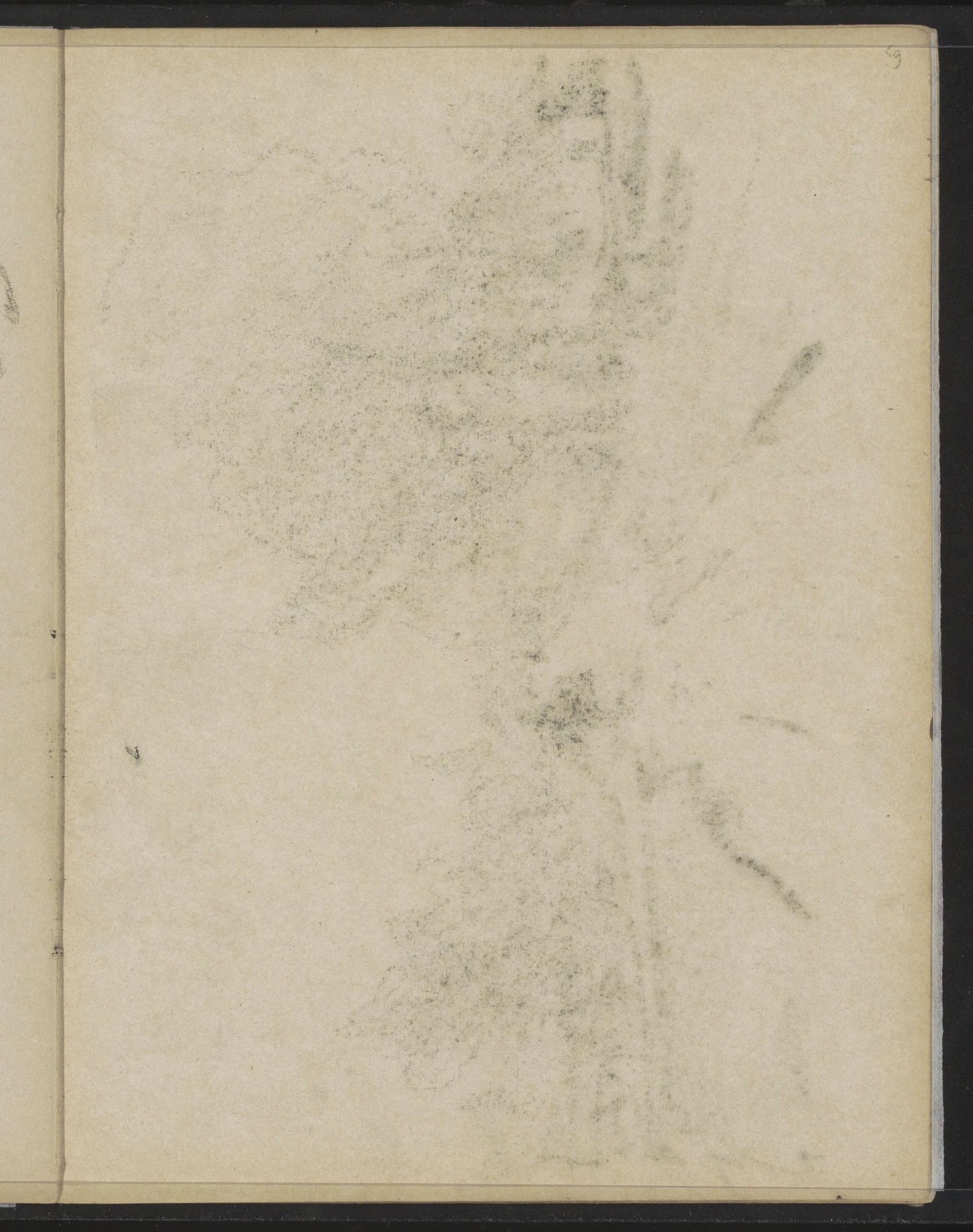 Abklatsch van de krijttekening op pagina 58 by Willem Witsen
