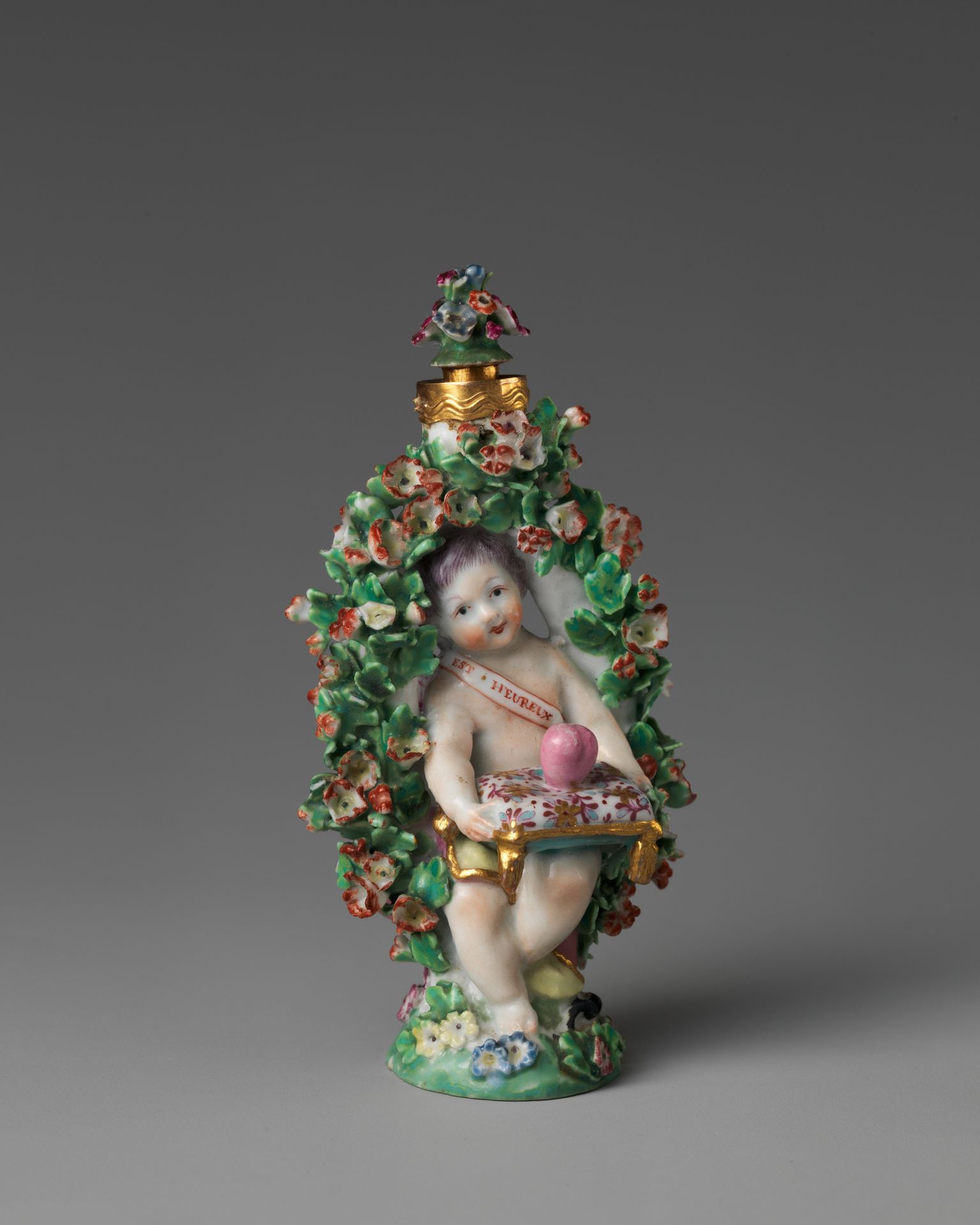 Cupid in a bower by Chelsea Porcelain Manufactory