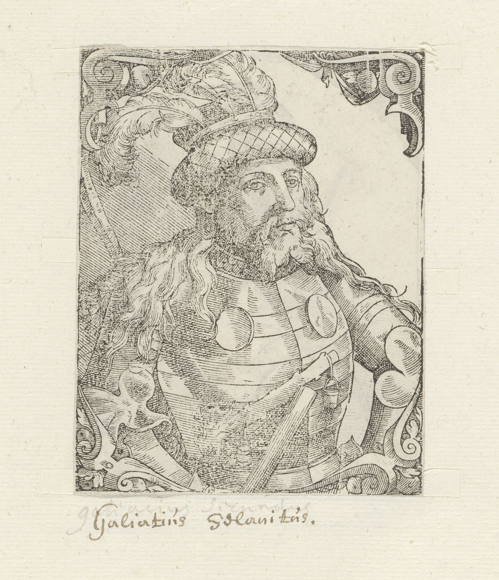 Portret van Galeazzo Visconti by Anonymous