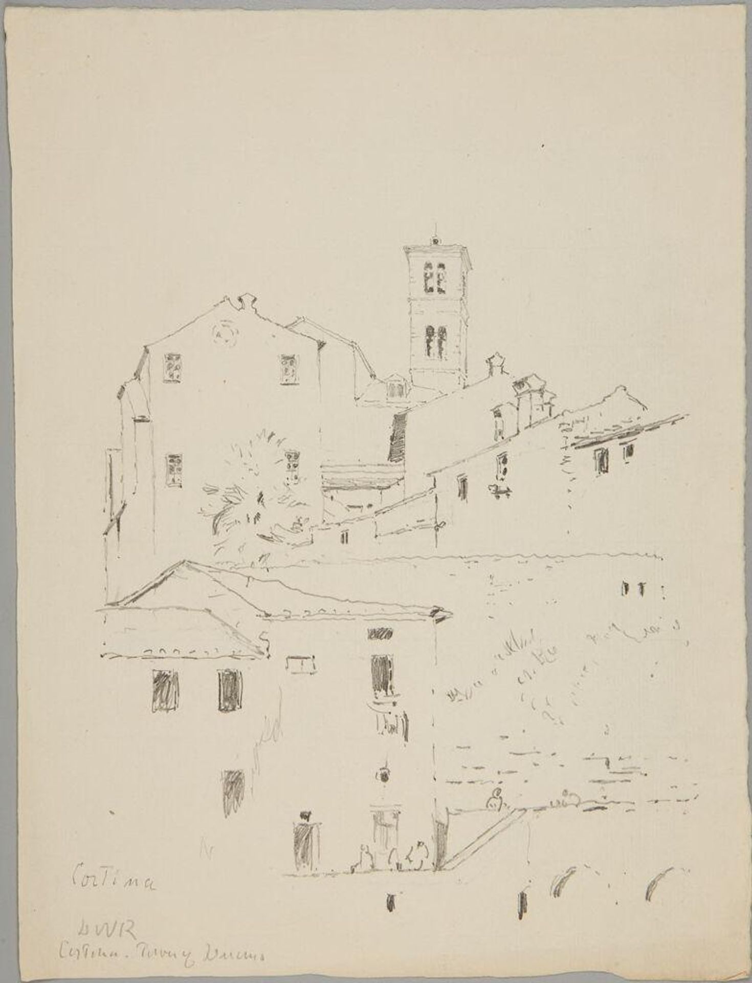 Tower, Cortina, Italy by Denman Waldo Ross