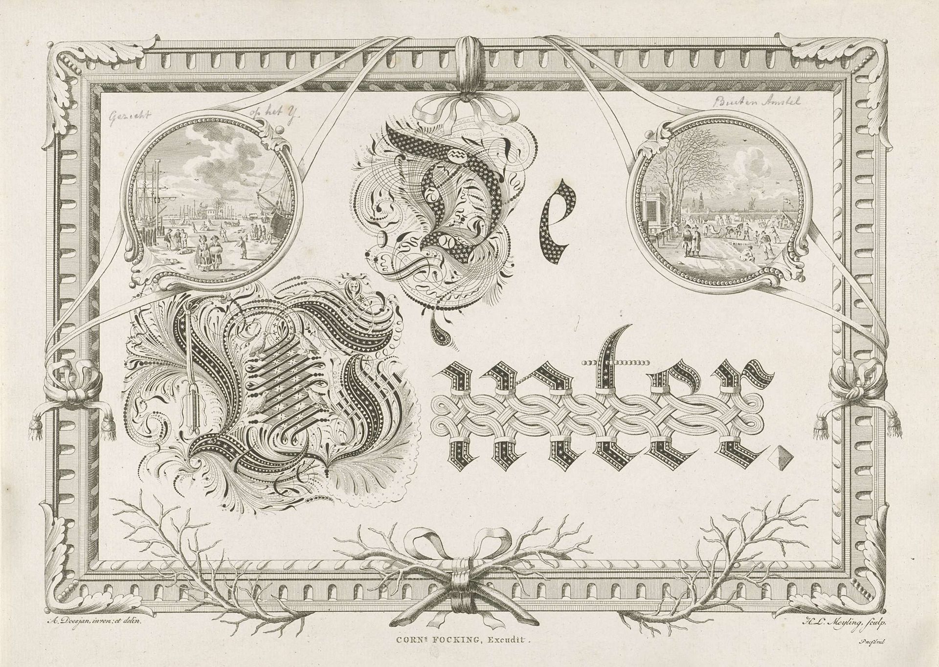 Winter by Hendrik Leffert Meyling