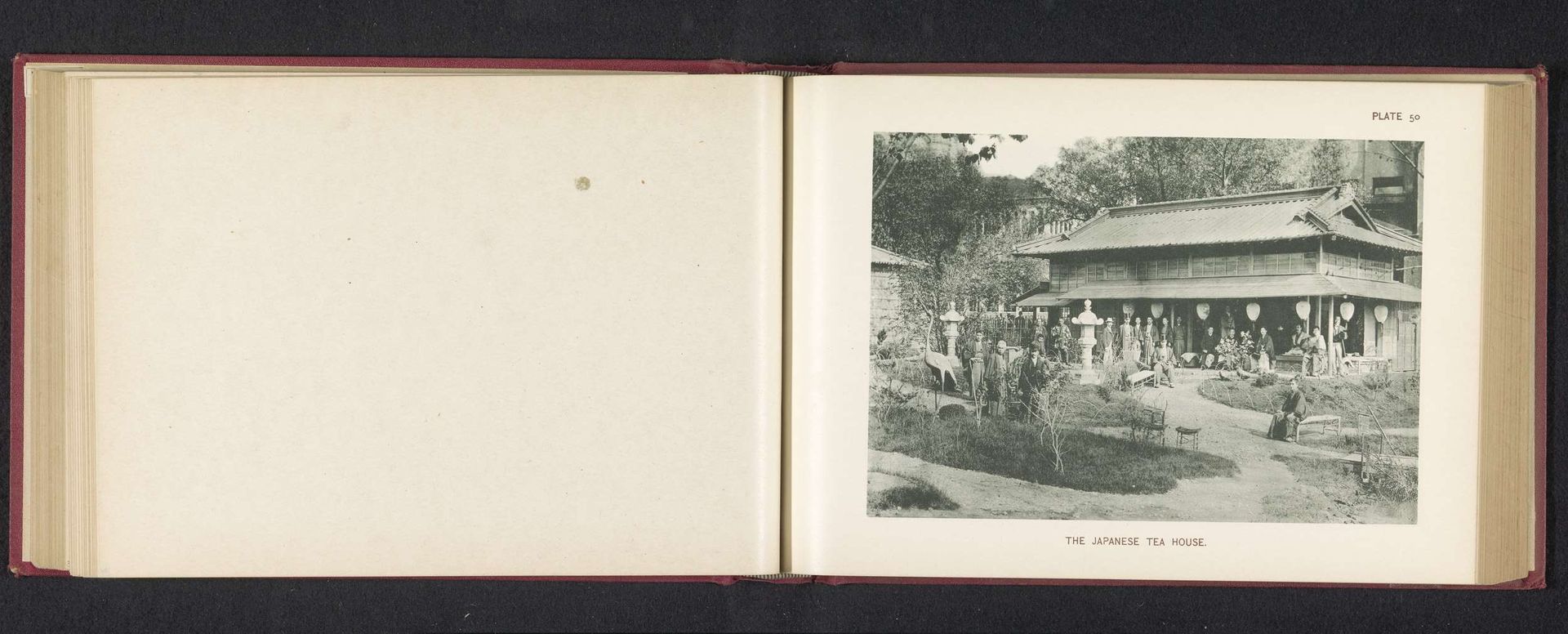 Japans theehuis op de World's Columbian Exposition in Chicago in 1893 by Charles Dudley Arnold