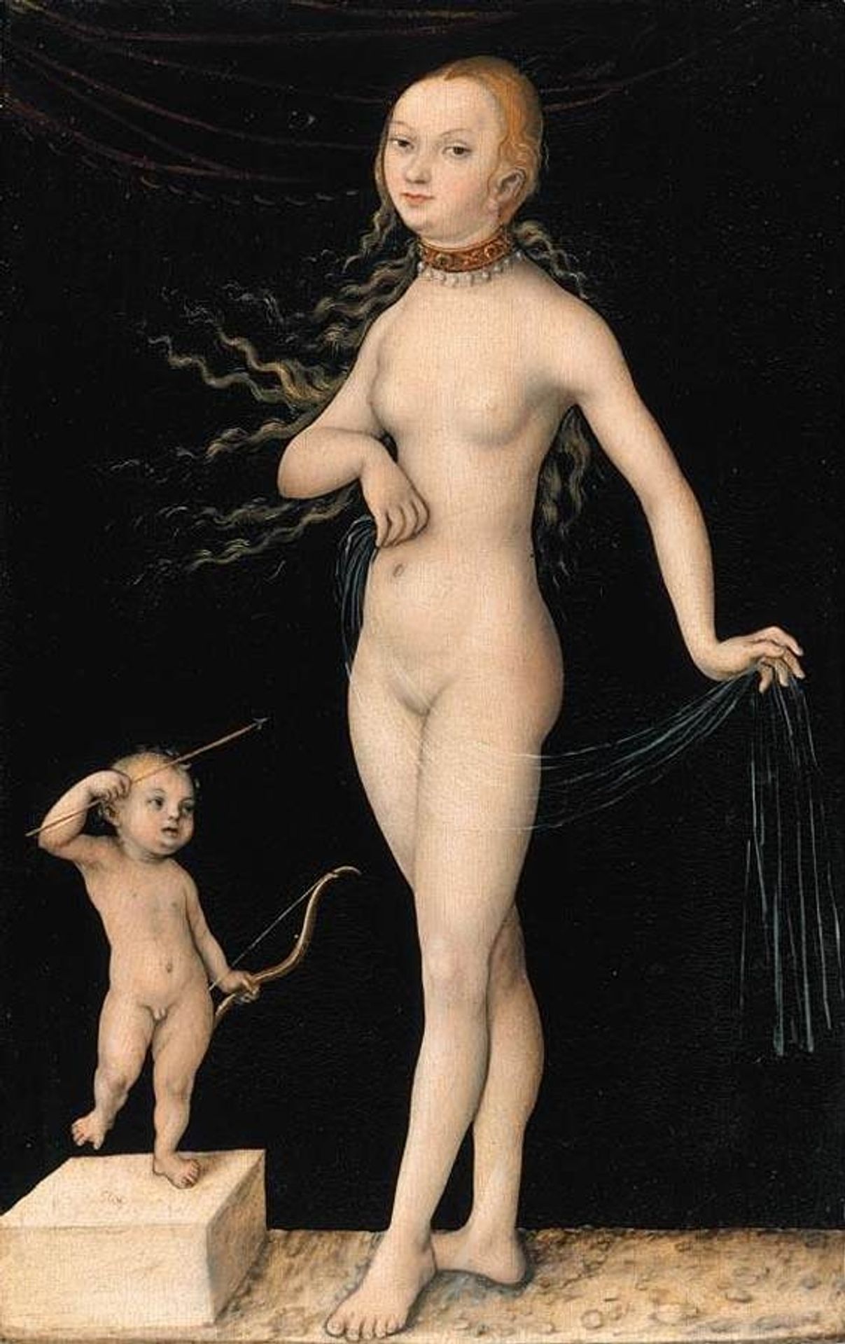 Venus and Cupid by Lucas Cranach the Elder
