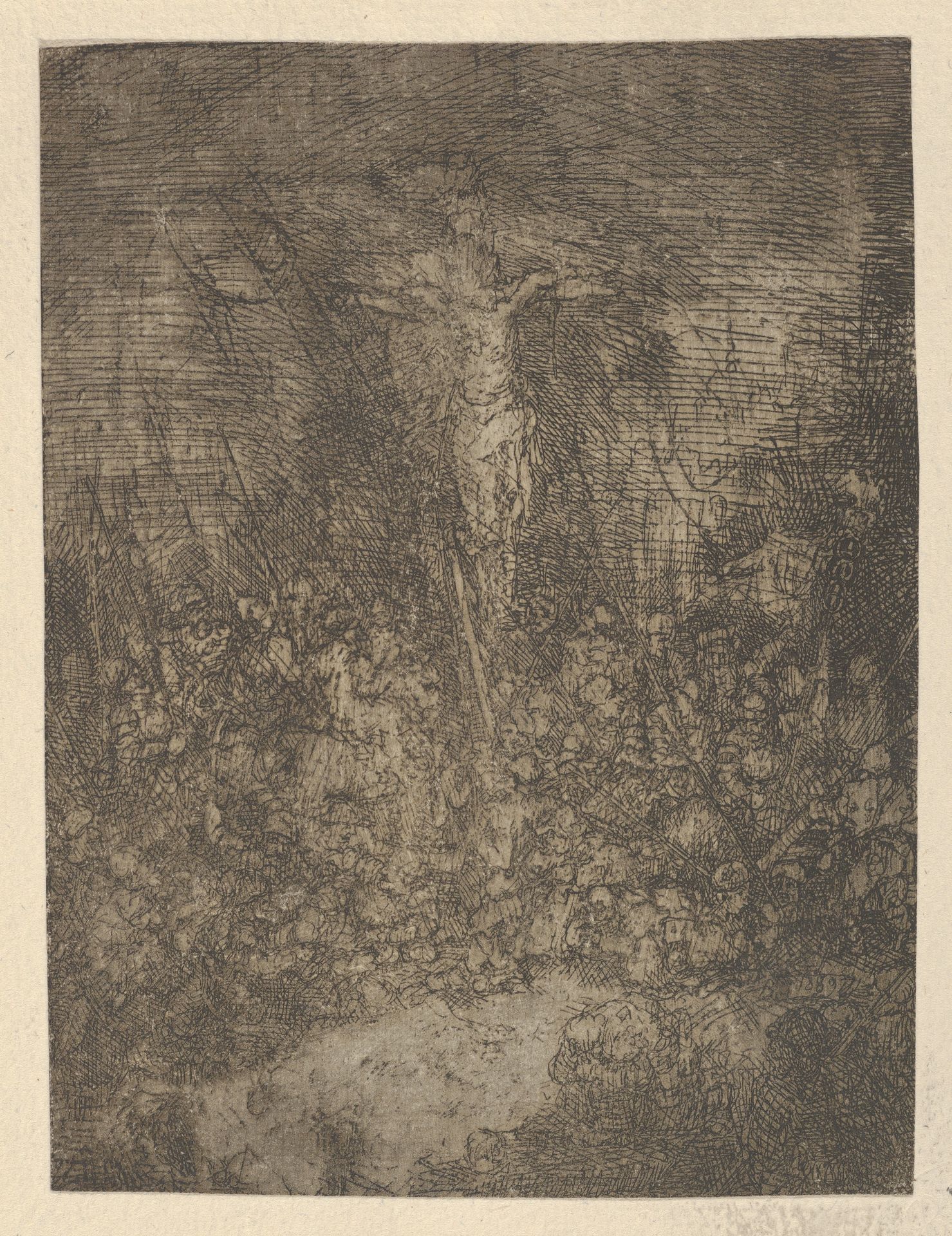 La Crucifixion (The Crucifixion) by Rodolphe Bresdin