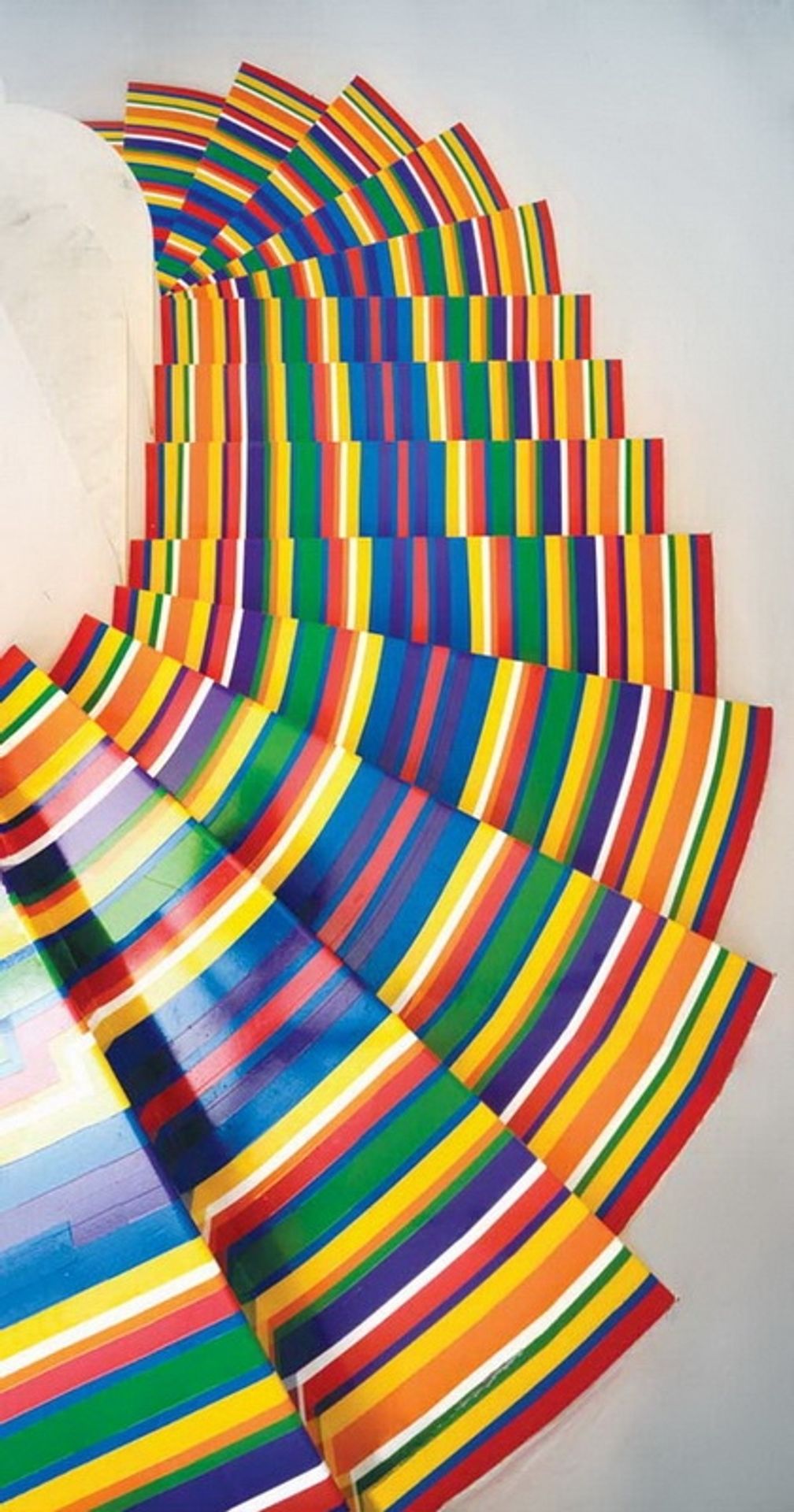 Tape Floor by Jim Lambie