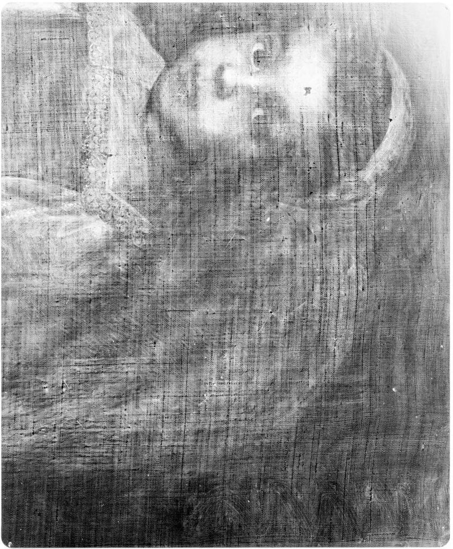 X-radiograph(s) of "Portait of a Girl" by Artist of original: (?) Aelbert Cuyp