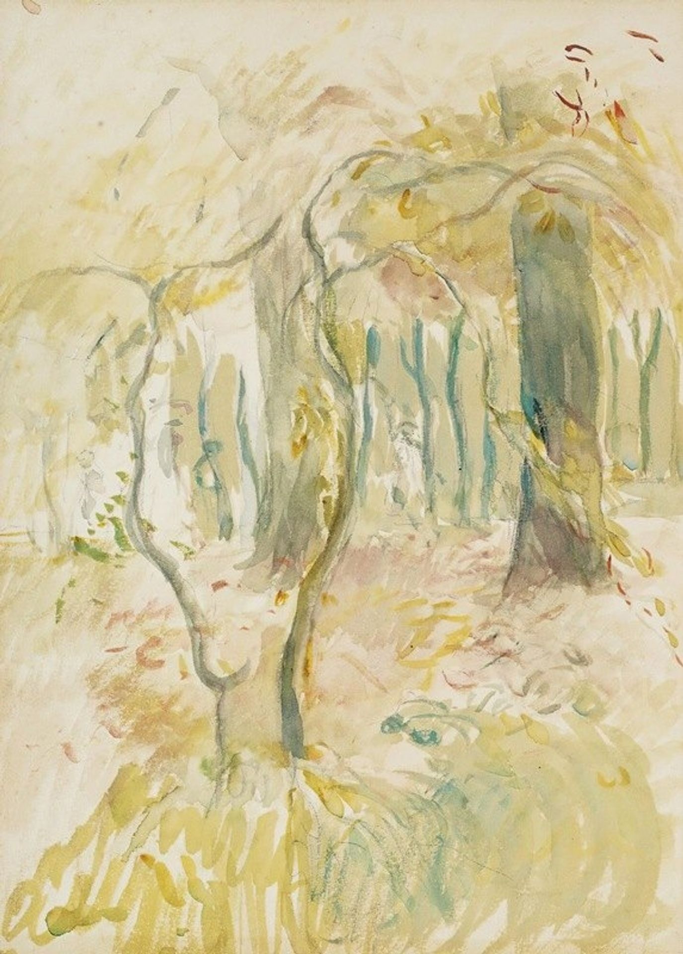 Sous-Bois by Berthe Morisot