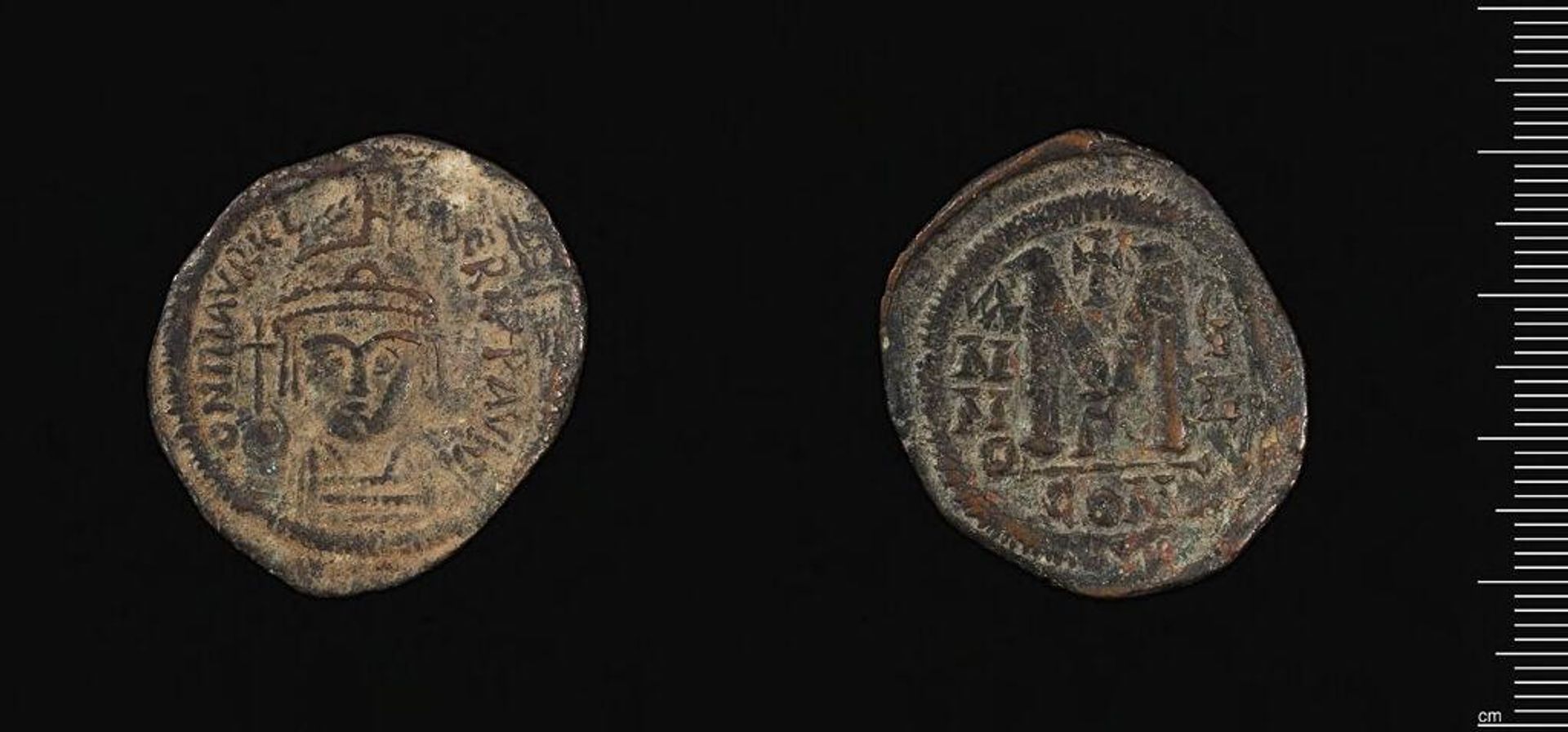 Coin of Maurice Tiberius by Maurice Tiberius