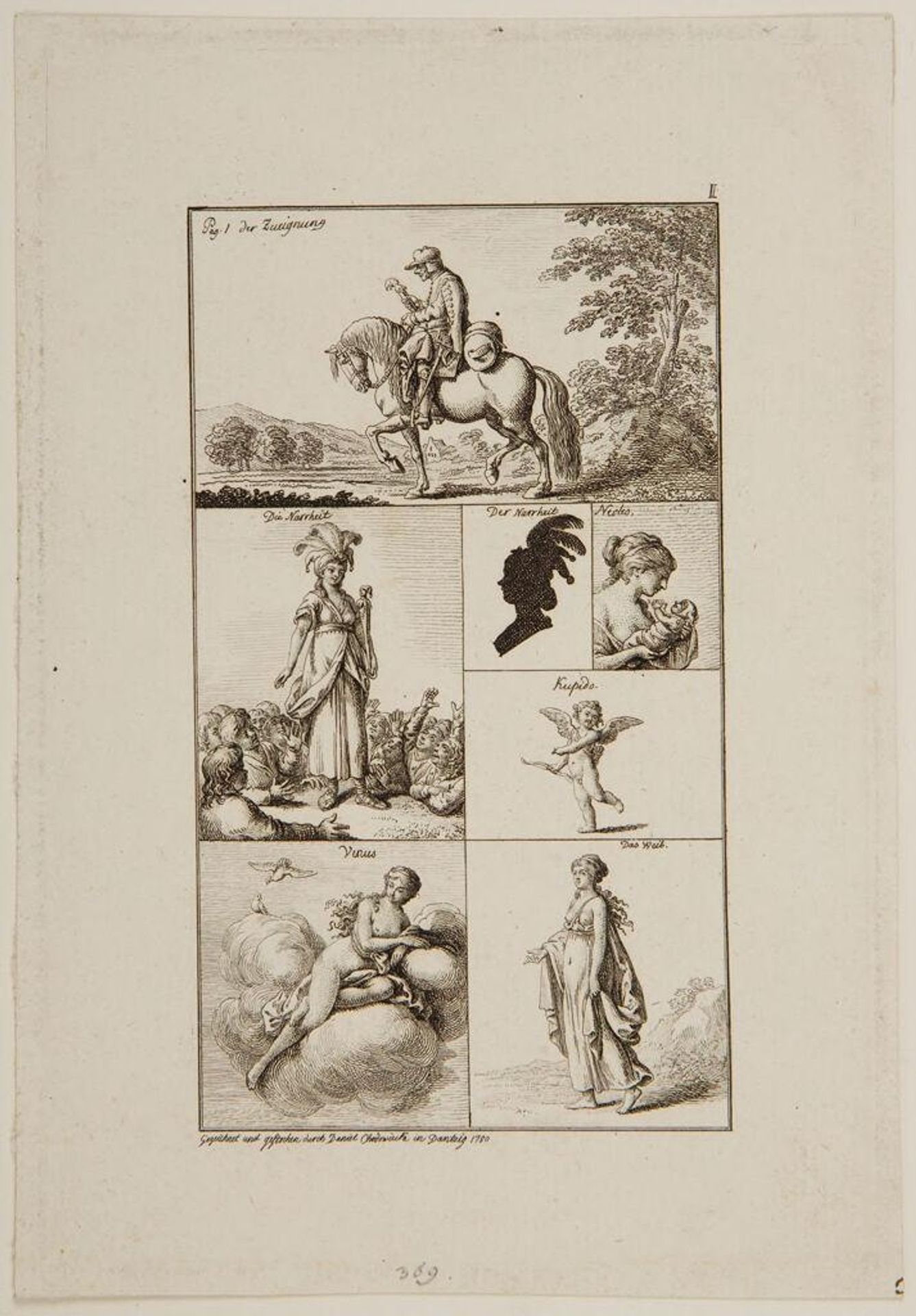 Erasmus, Praise of Folly by Daniel Nikolaus Chodowiecki