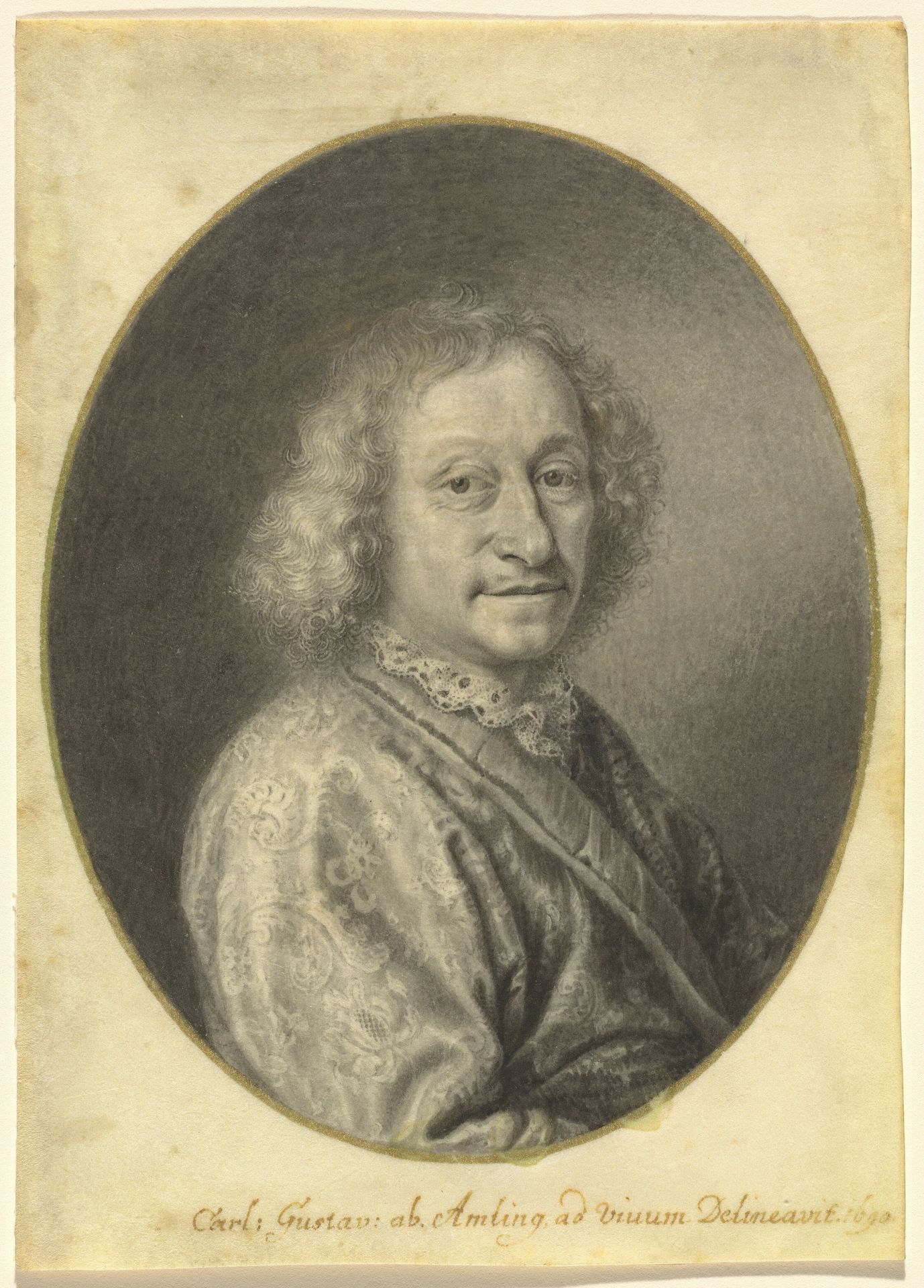 Portrait of a Gentleman by Carl Gustav Amling