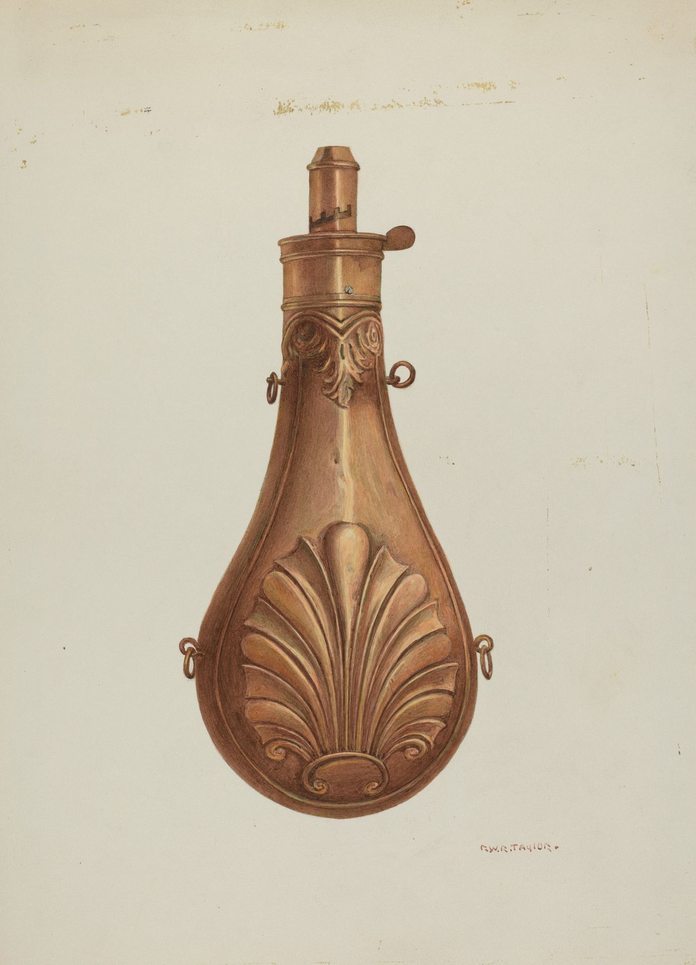 Powder Flask by Robert W.R. Taylor