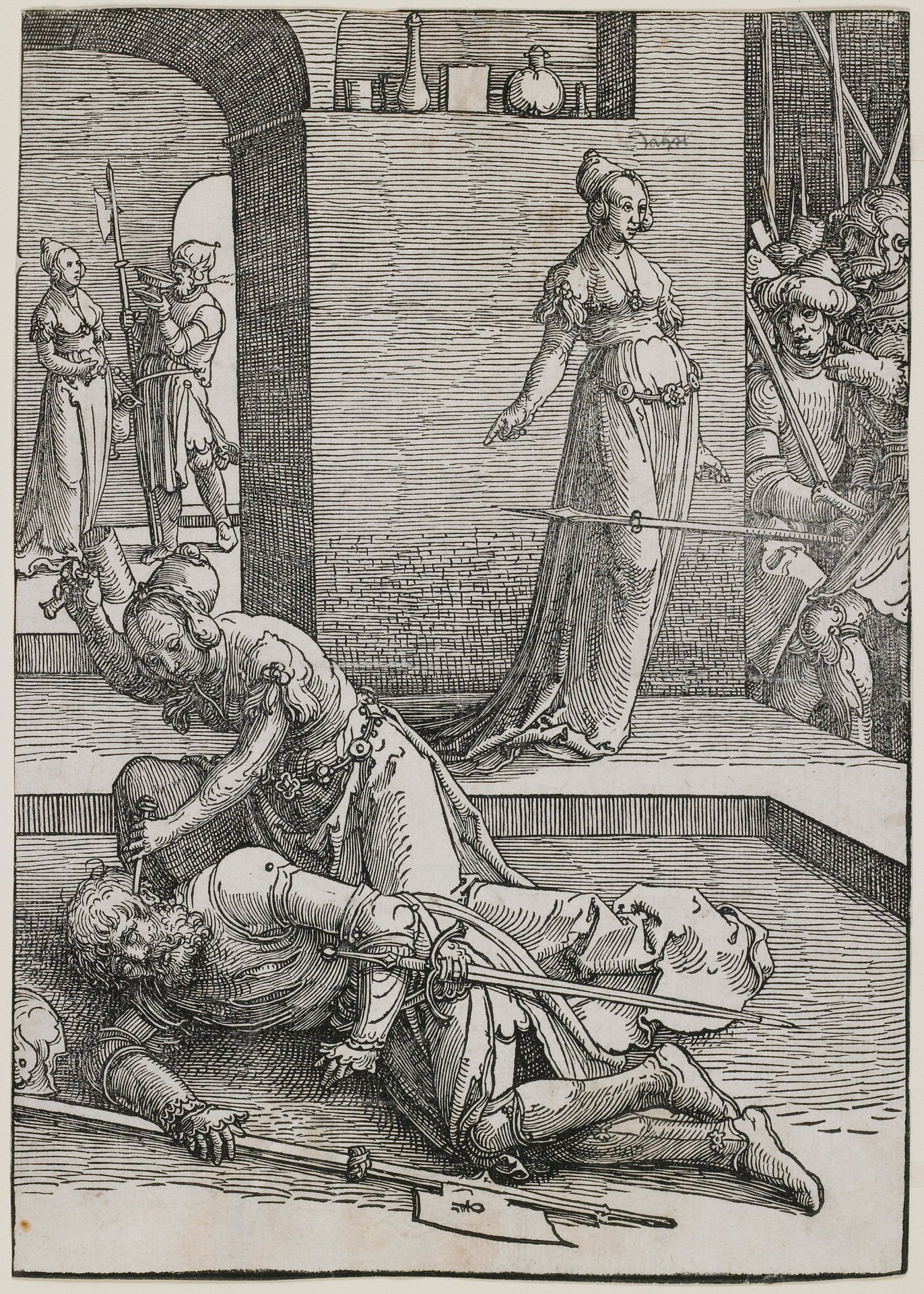 Jael Killing Sisera by Lucas van Leyden