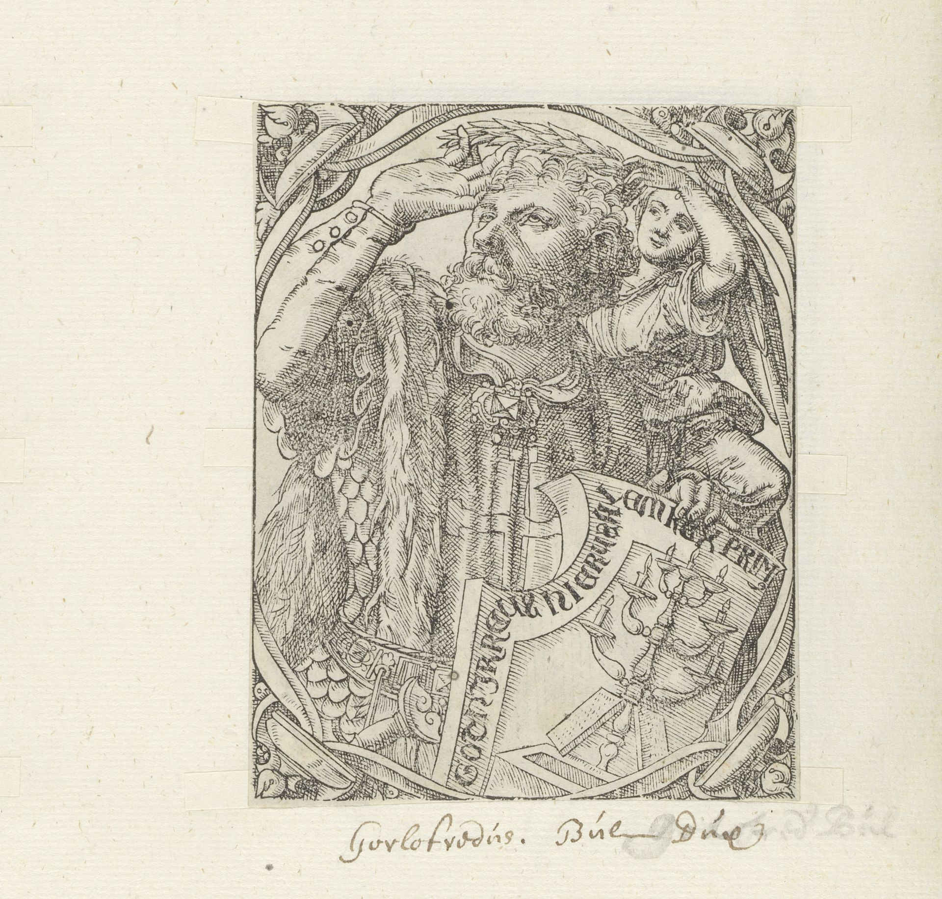 Portret van Godfried van Bouillon by Anonymous