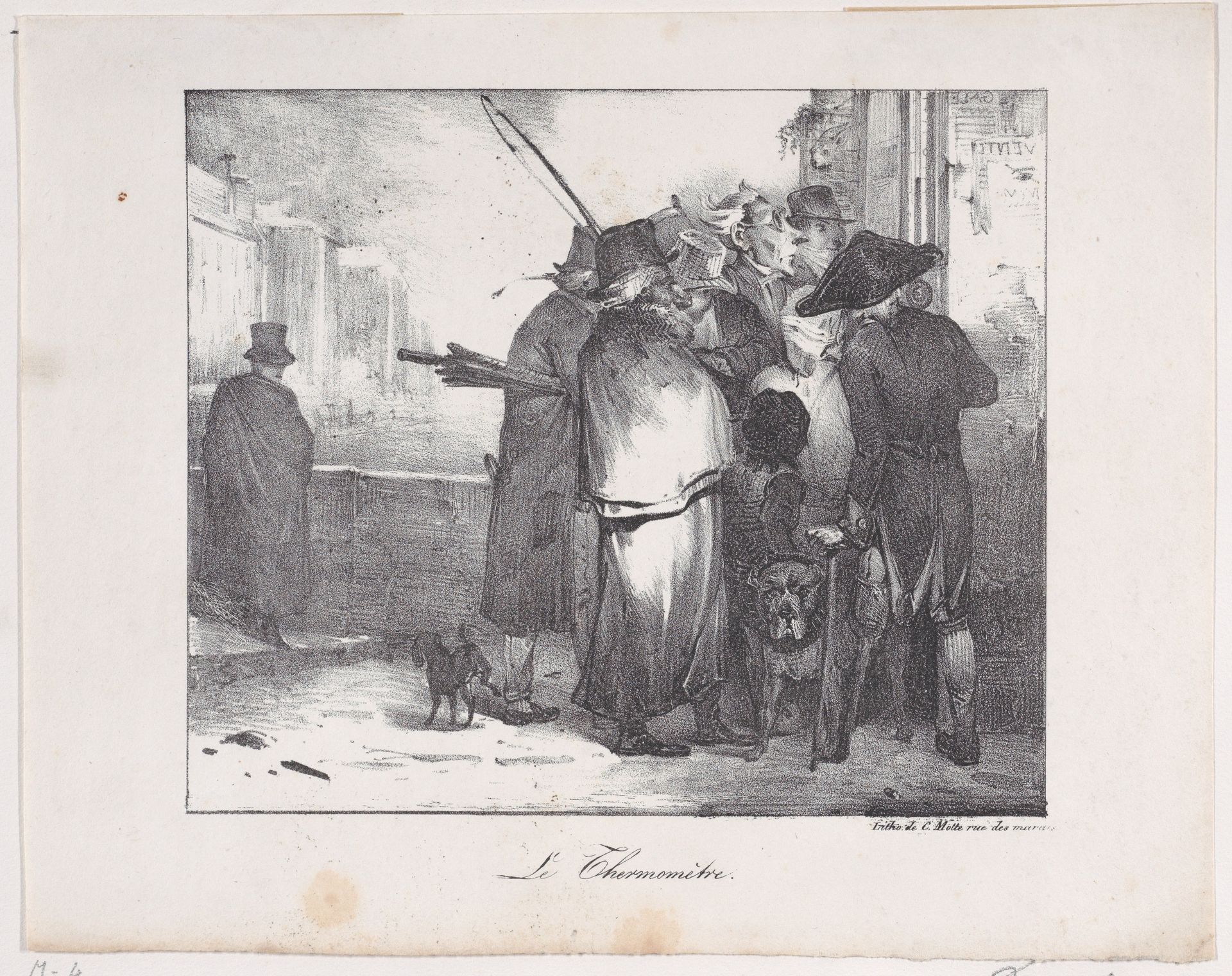 The Thermometer by Alexandre-Gabriel Decamps